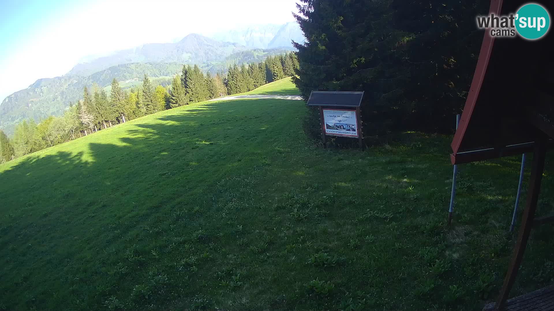 Škola skijanja Novinar – webcam skijalište Cerkno – Slovenija