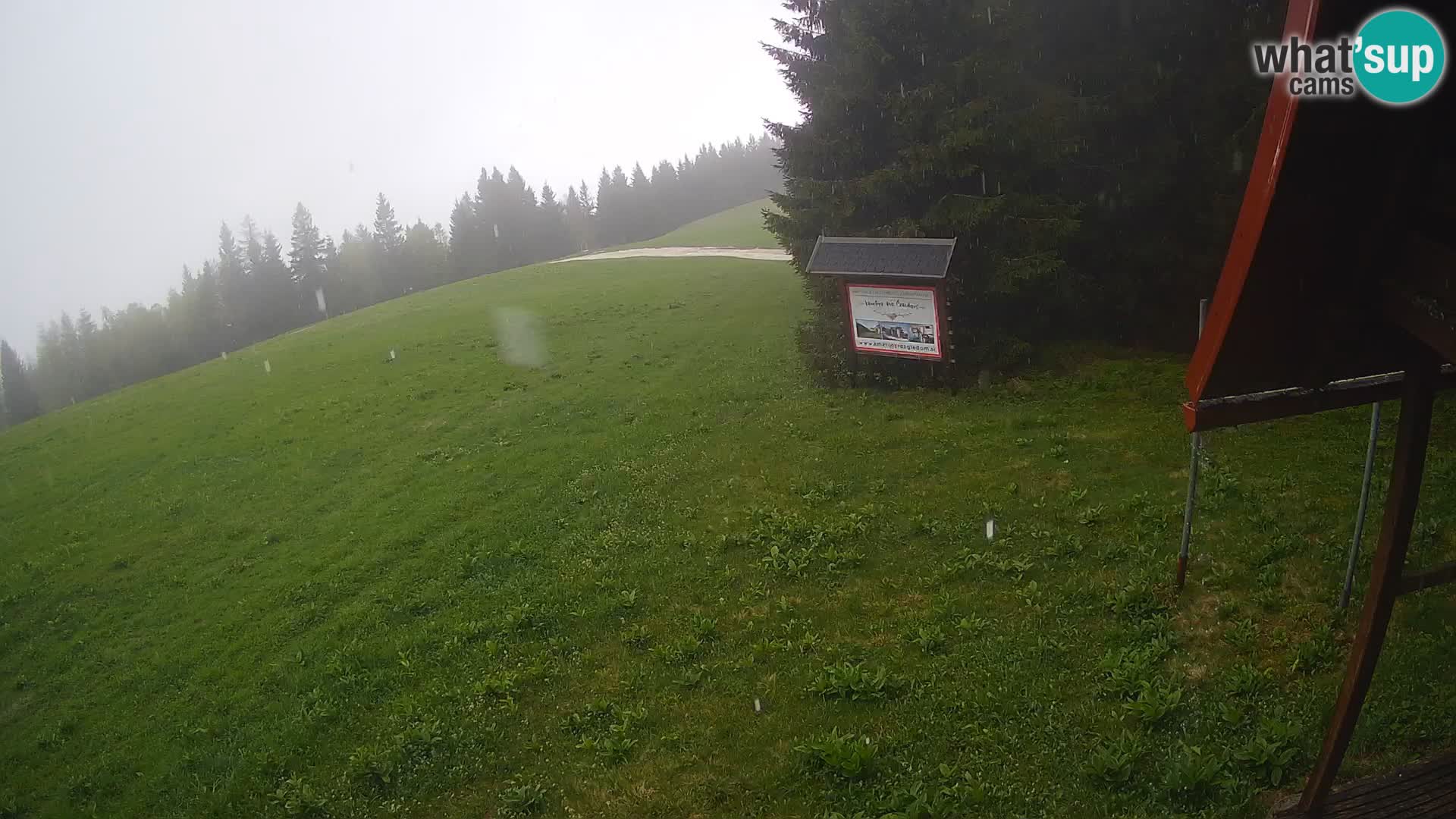 Škola skijanja Novinar – webcam skijalište Cerkno – Slovenija
