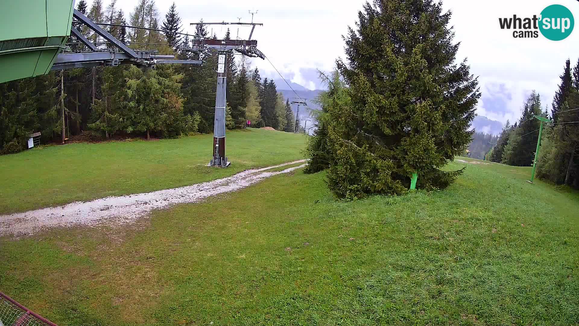 Centre de ski de Cerkno webcam Lom – Slovénie