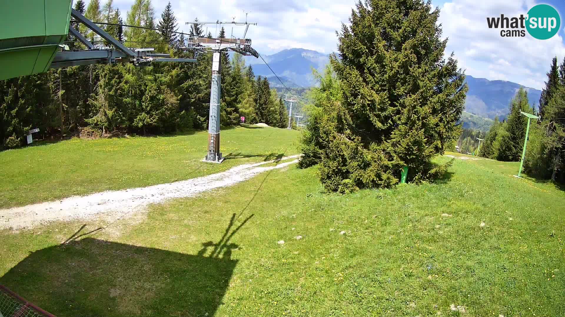 Cámara en vivo Estación de esquí de Cerkno Lom – Eslovenia