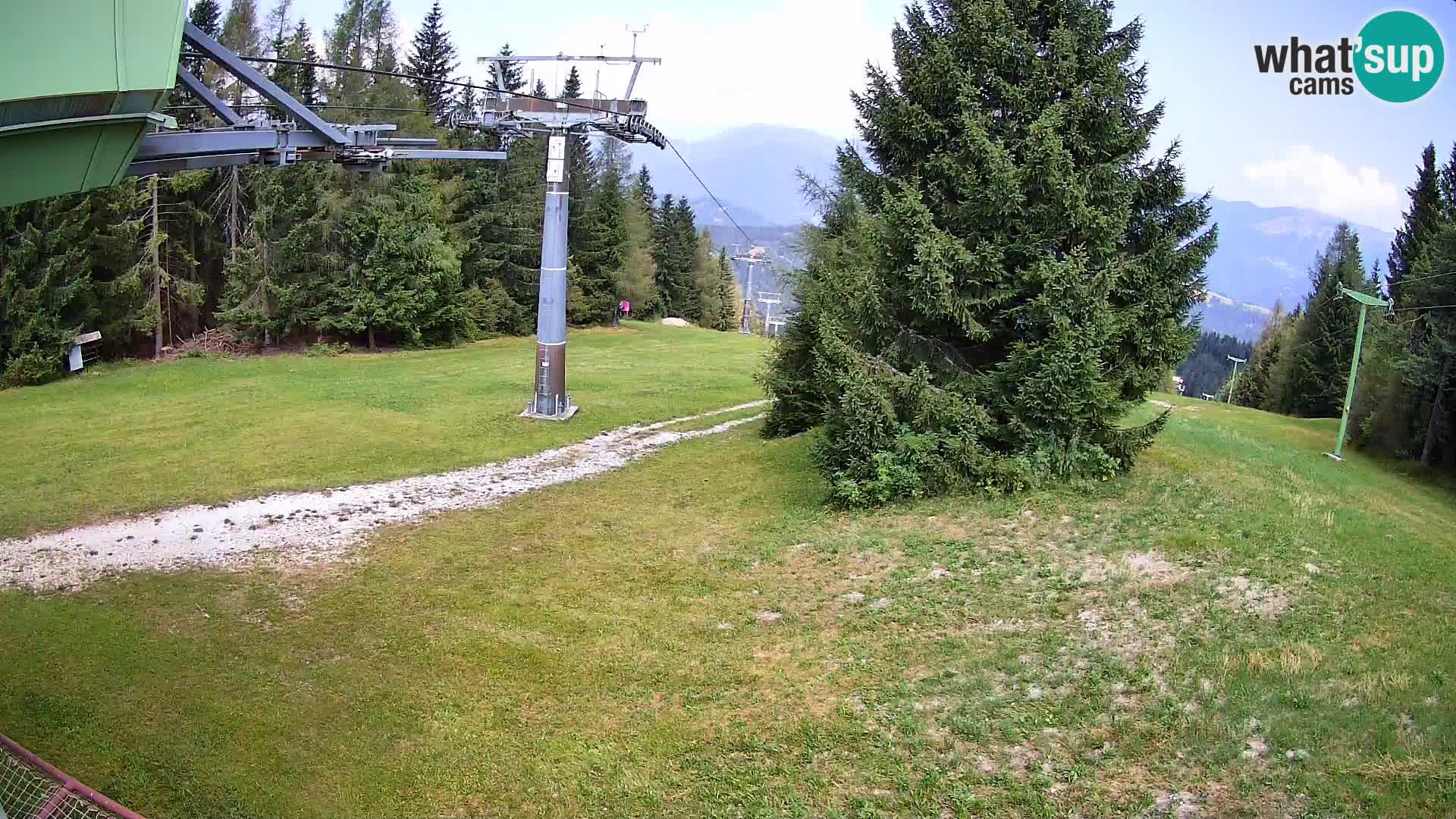Skijalište Cerkno web kamera Lom – Slovenija