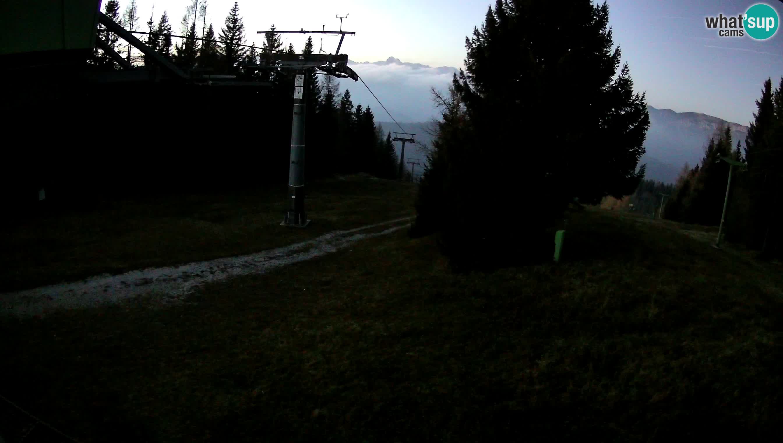 Centre de ski de Cerkno webcam Lom – Slovénie