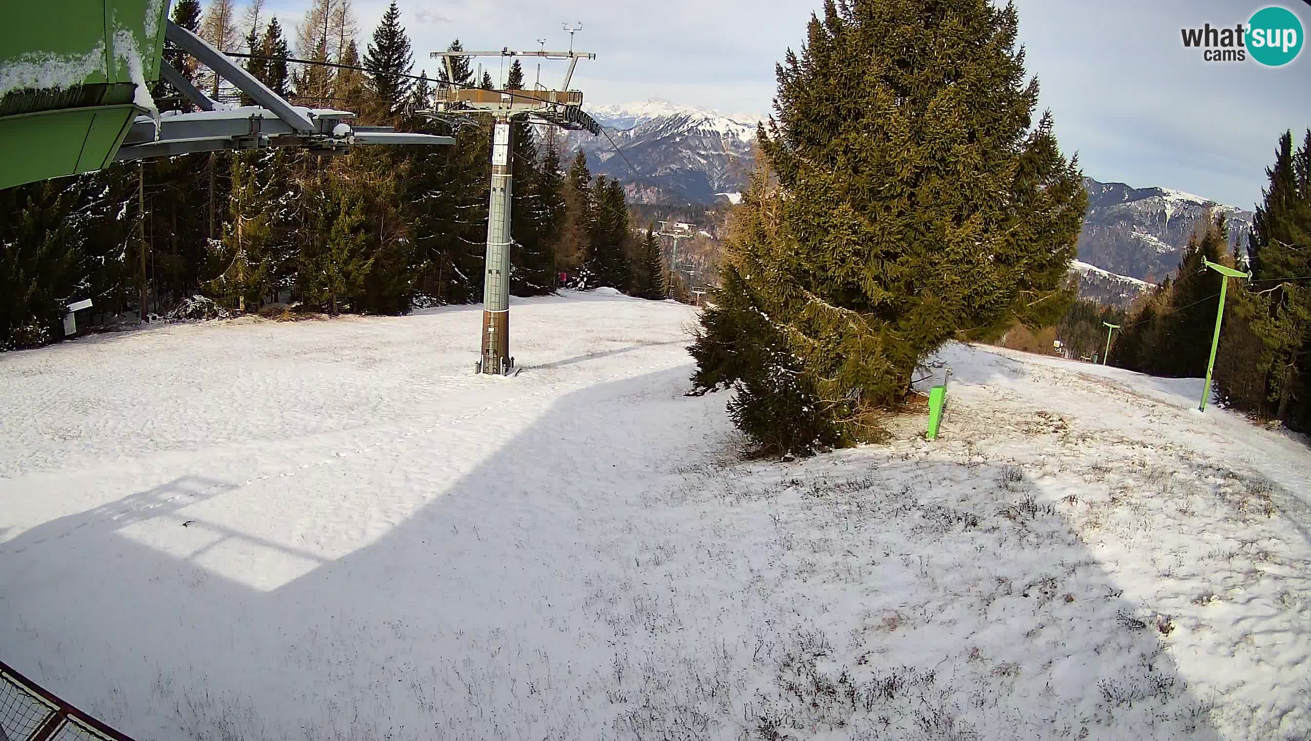 Skijalište Cerkno web kamera Lom – Slovenija