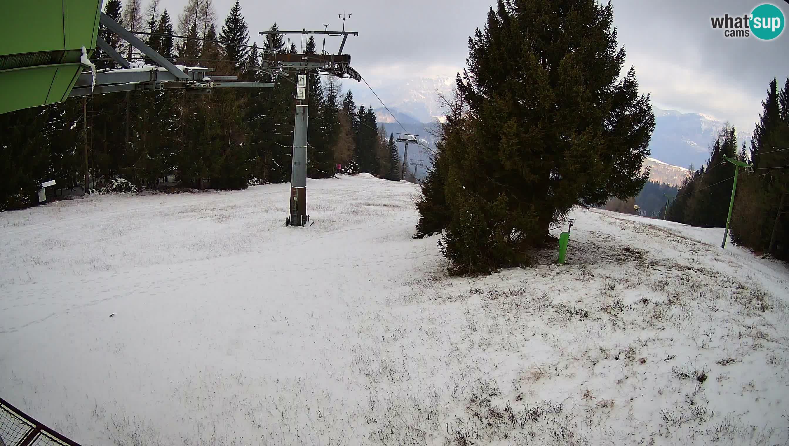 Skijalište Cerkno web kamera Lom – Slovenija