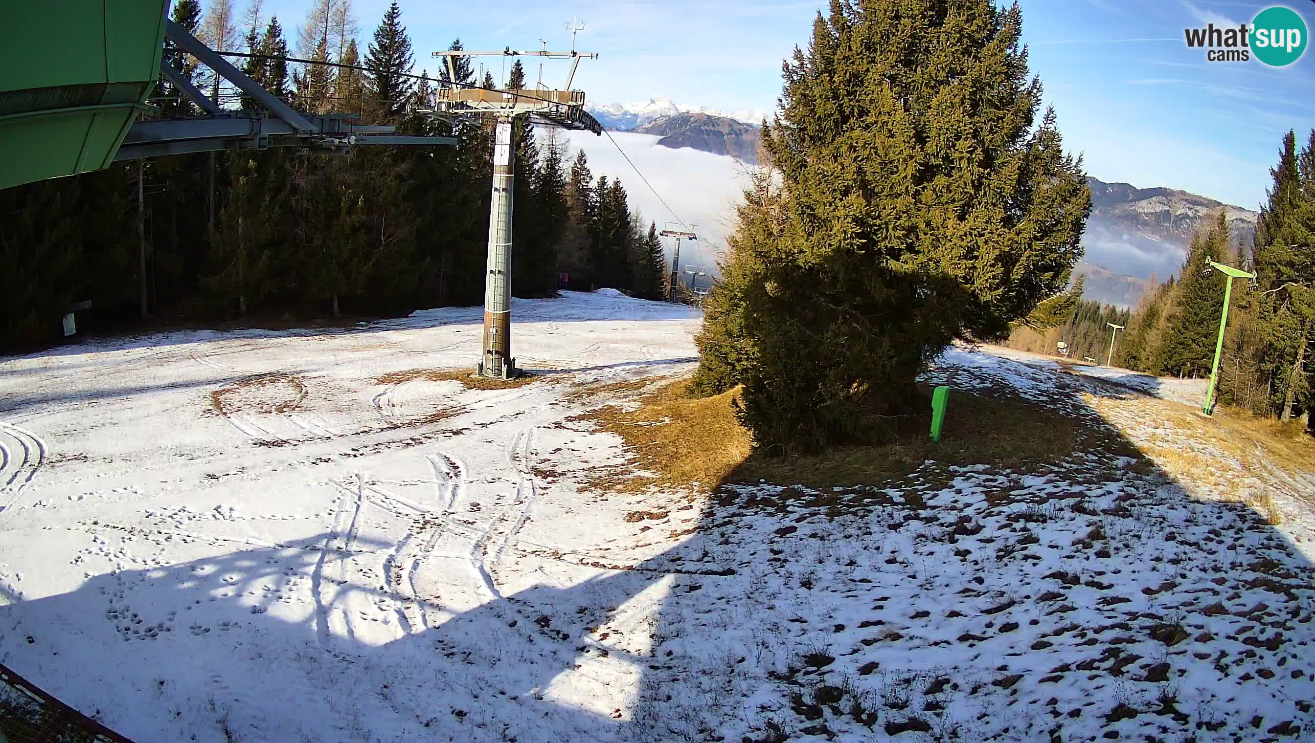 Skizentrum webcam Cerkno Lom – Slowenien