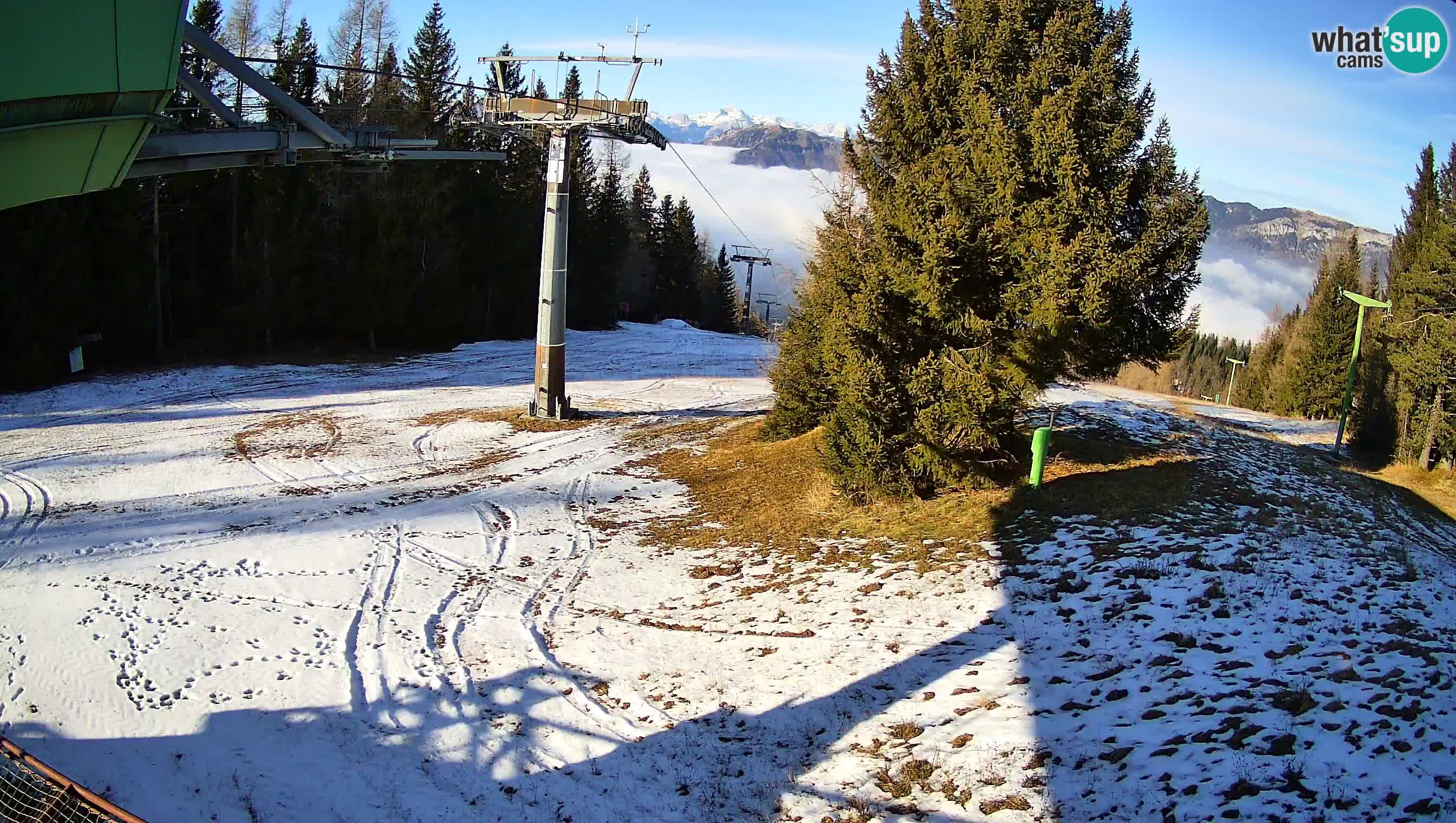 Skizentrum webcam Cerkno Lom – Slowenien