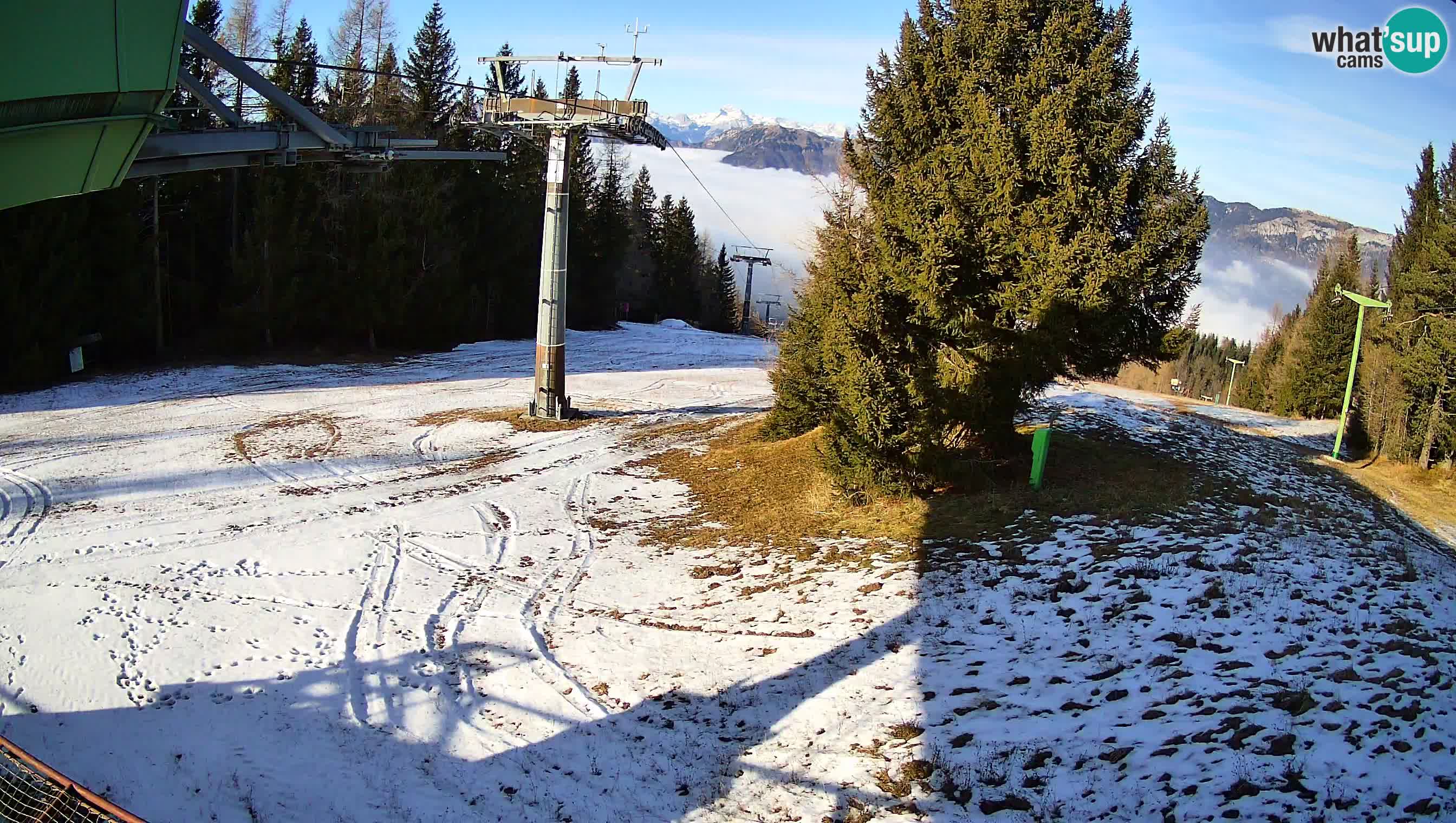 Cámara en vivo Estación de esquí de Cerkno Lom – Eslovenia