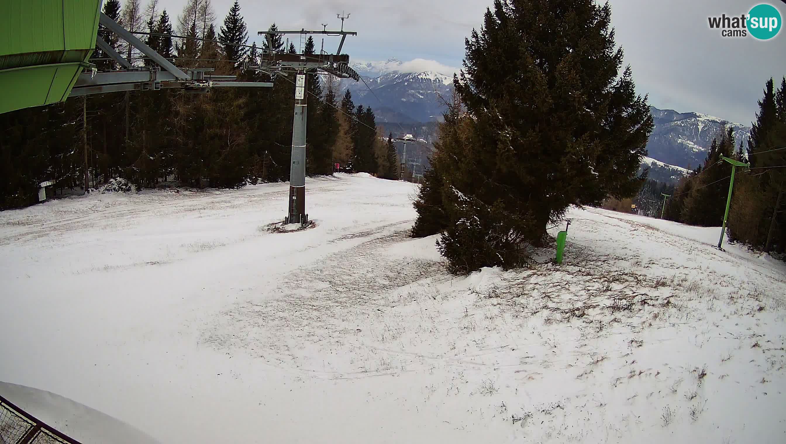 Centre de ski de Cerkno webcam Lom – Slovénie