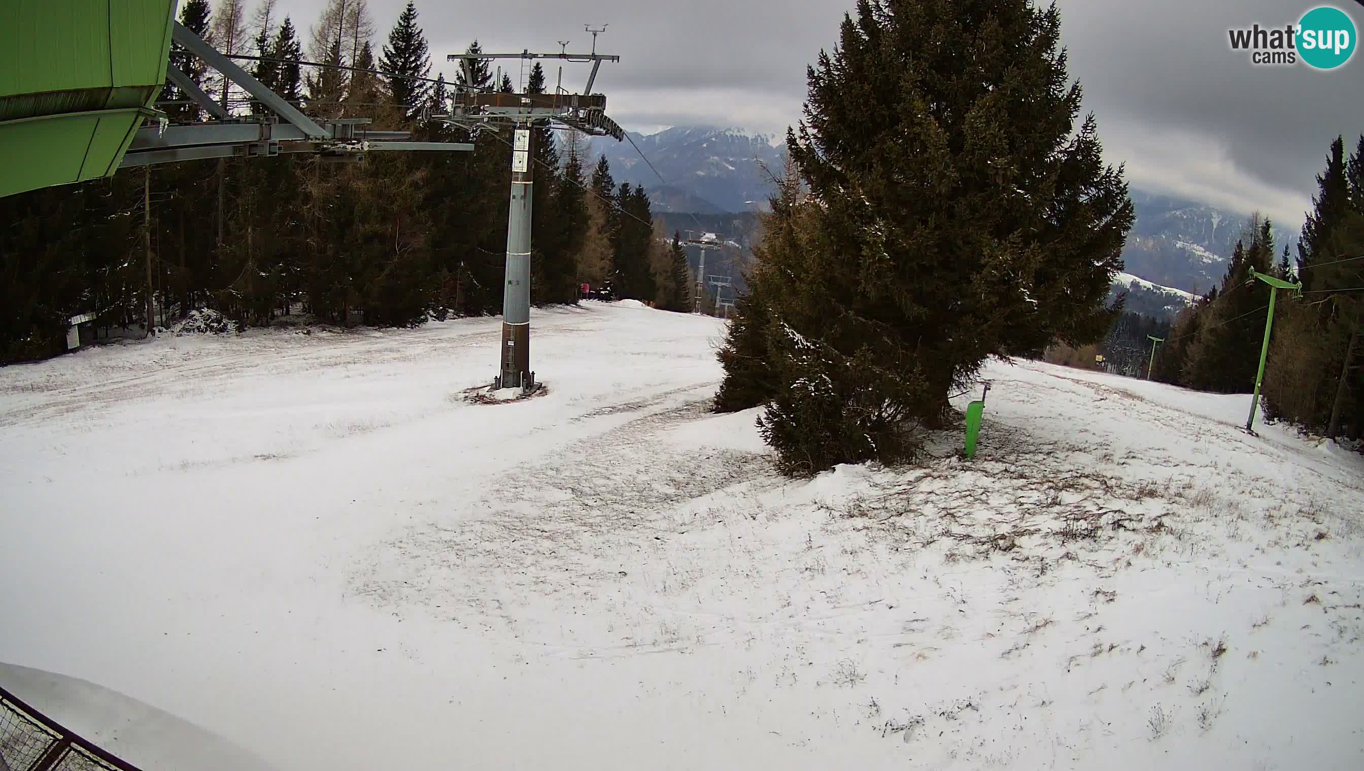 Centre de ski de Cerkno webcam Lom – Slovénie