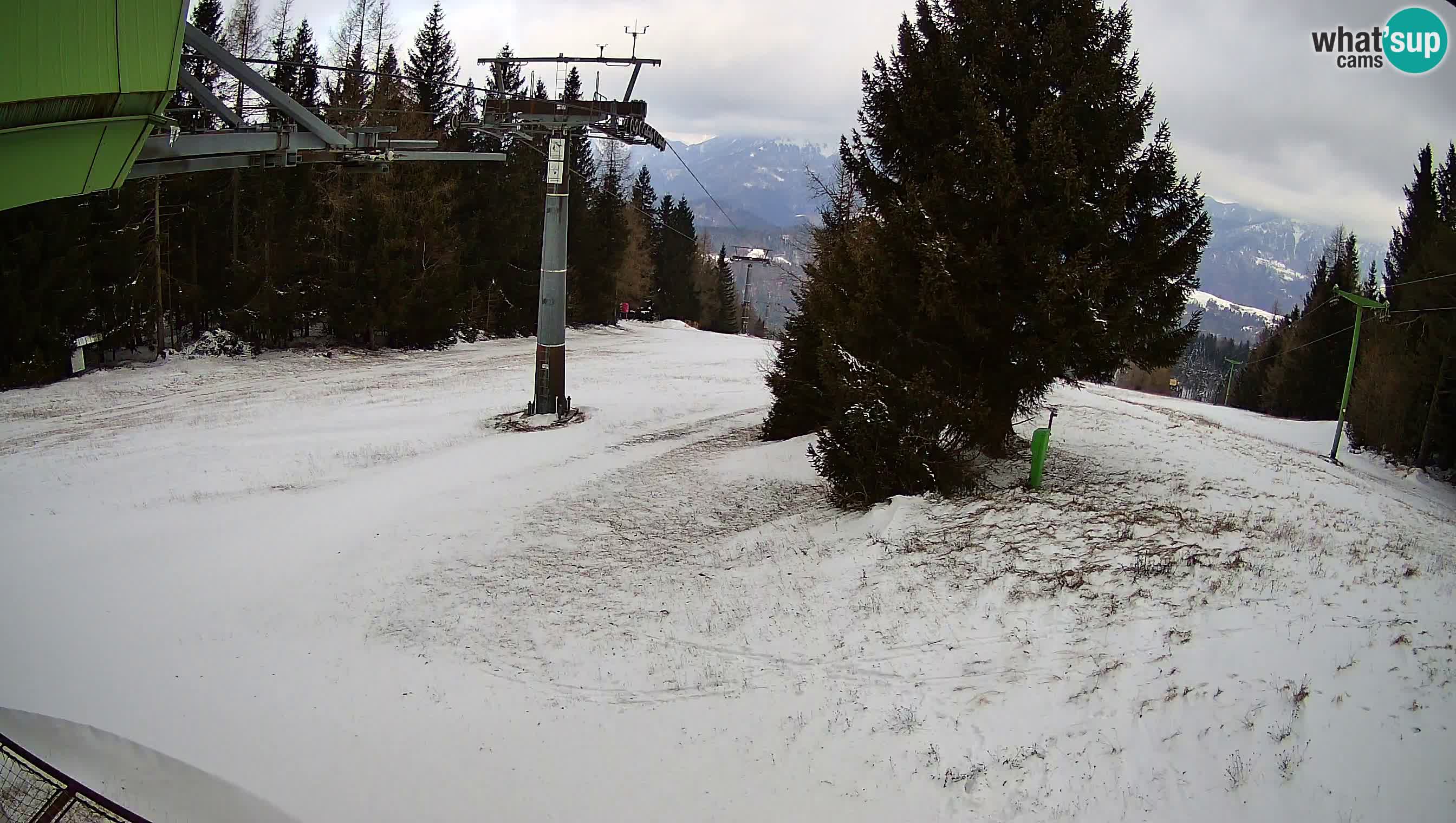 Centre de ski de Cerkno webcam Lom – Slovénie