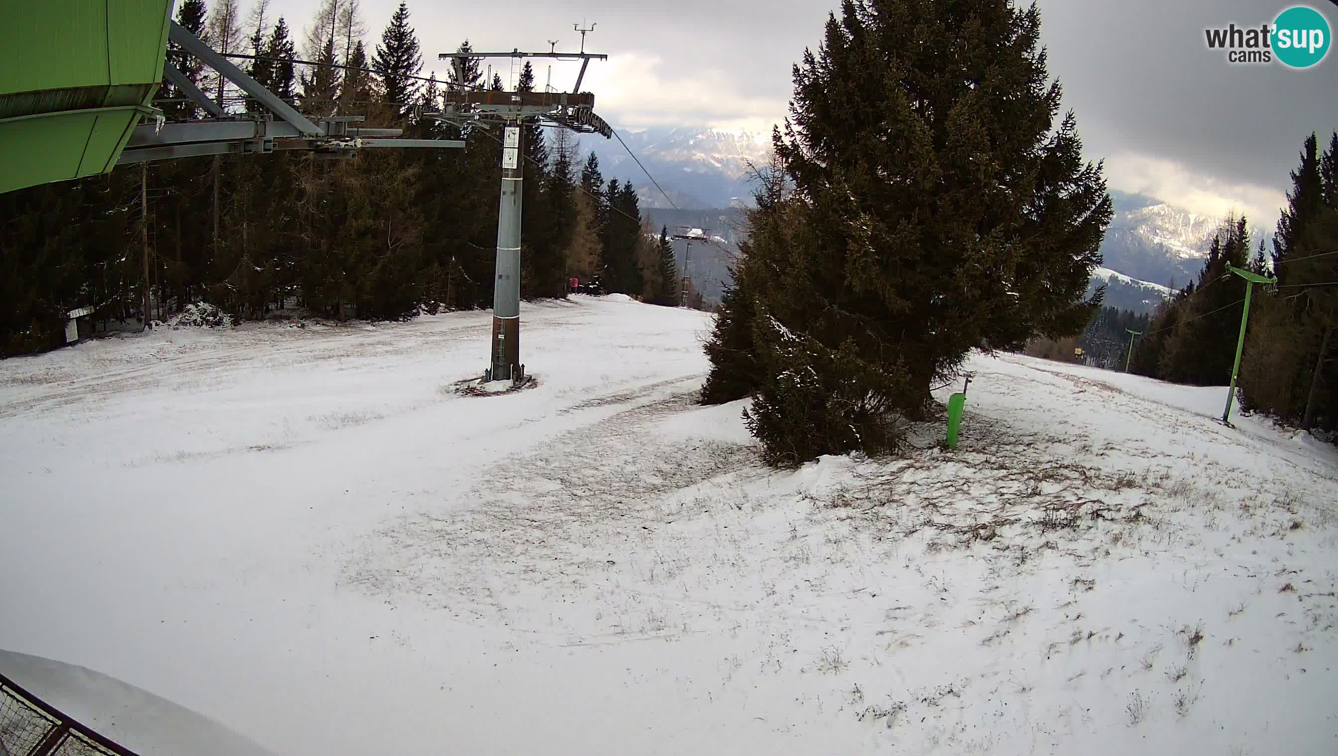 Centre de ski de Cerkno webcam Lom – Slovénie