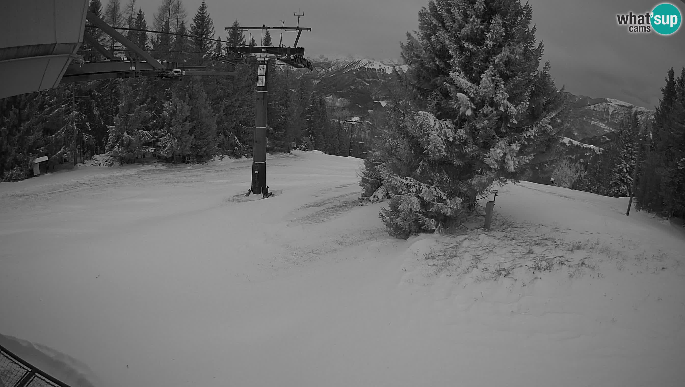 Centre de ski de Cerkno webcam Lom – Slovénie