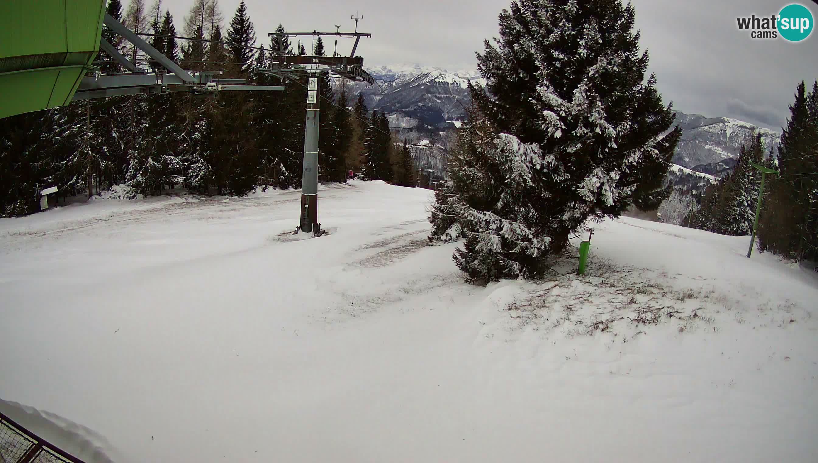 Centre de ski de Cerkno webcam Lom – Slovénie