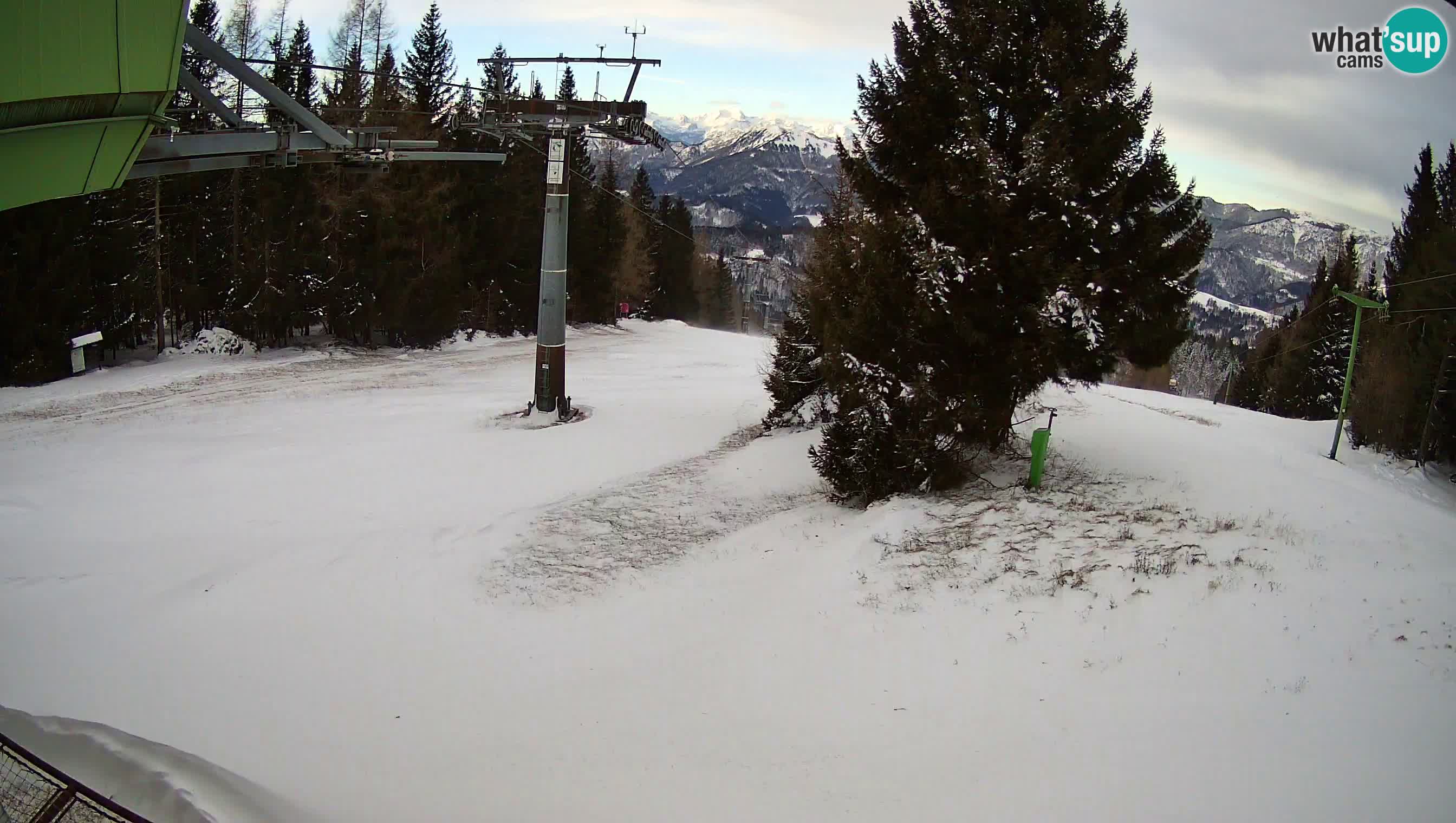 Centre de ski de Cerkno webcam Lom – Slovénie