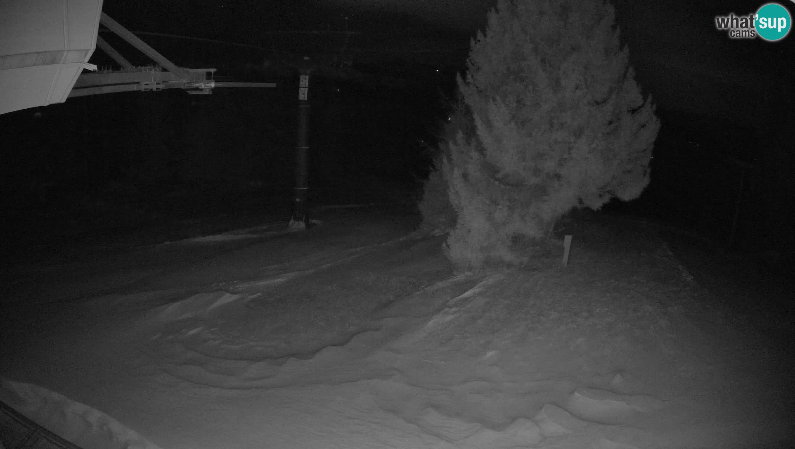 Smušišče Cerkno spletna kamera Lom zgornja proga