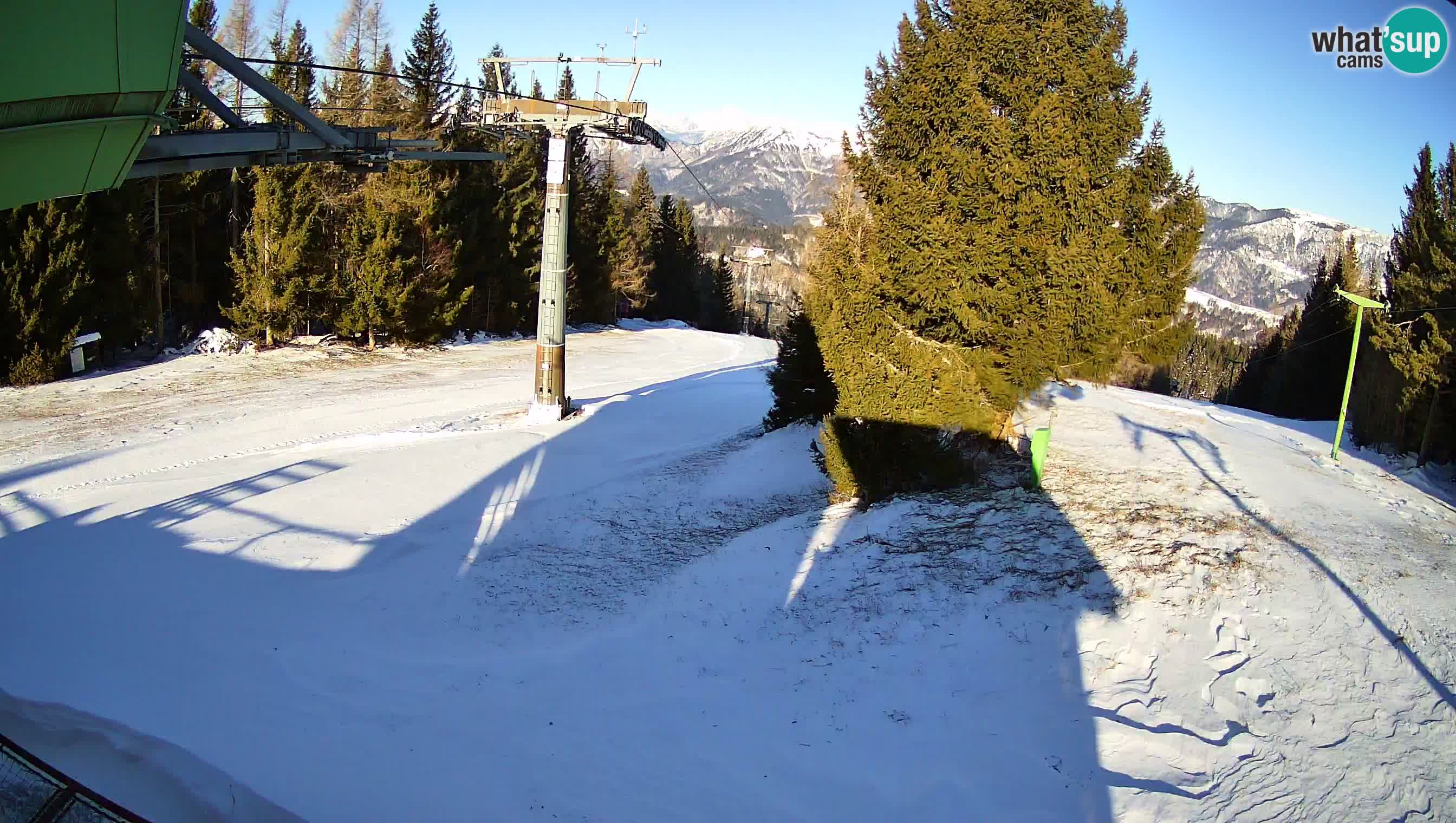 Centre de ski de Cerkno webcam Lom – Slovénie