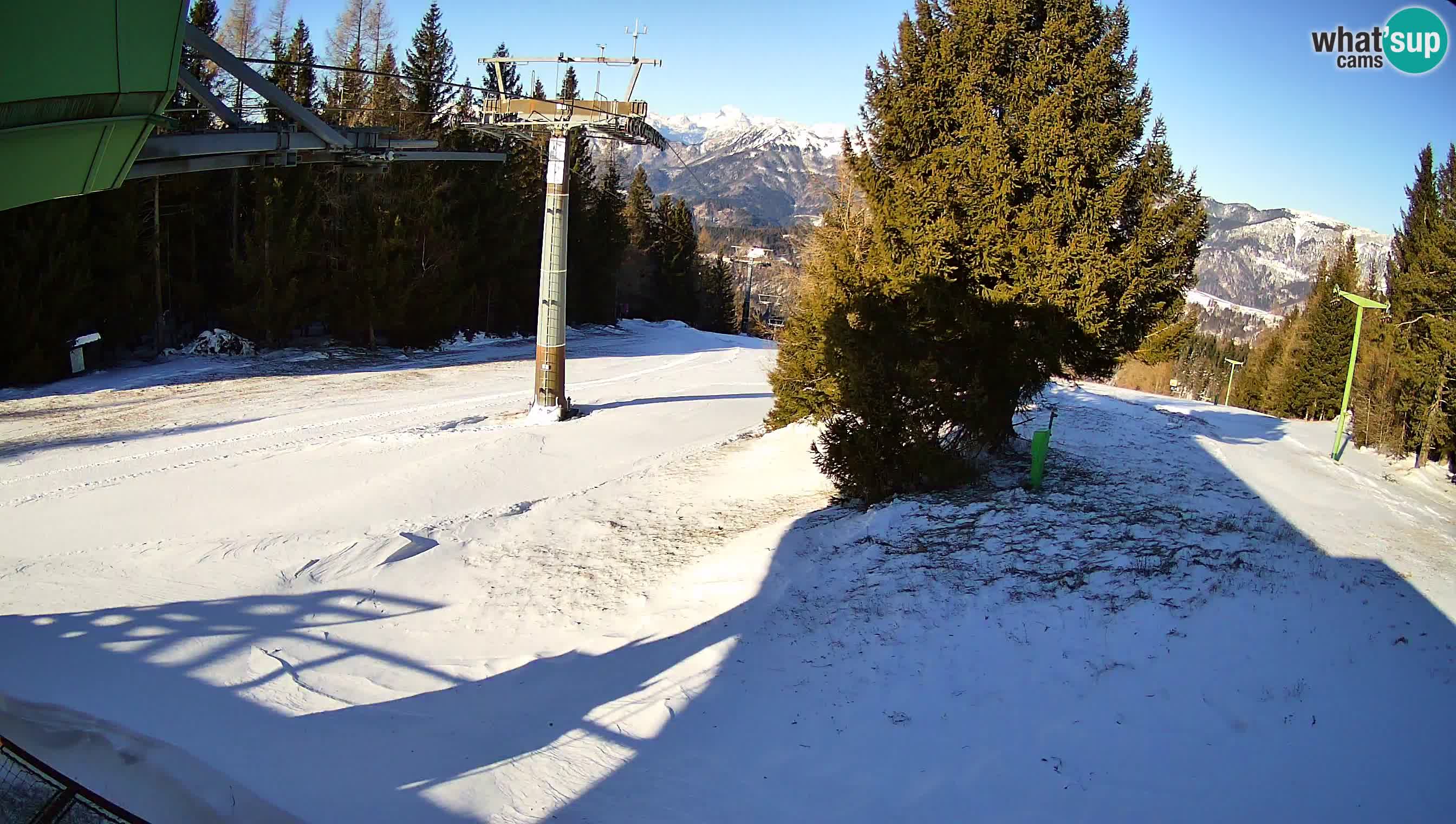 Centre de ski de Cerkno webcam Lom – Slovénie