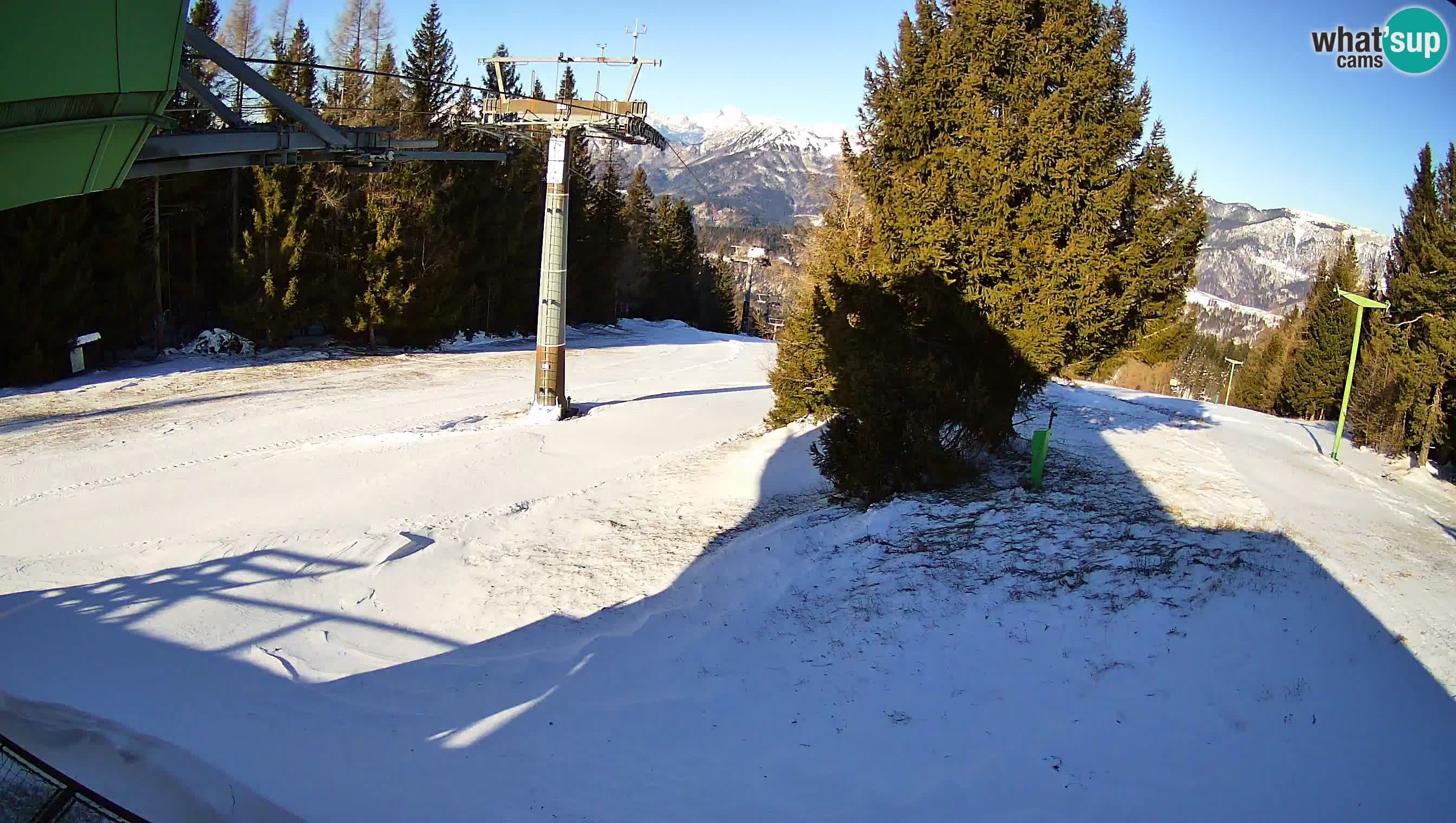 Centre de ski de Cerkno webcam Lom – Slovénie