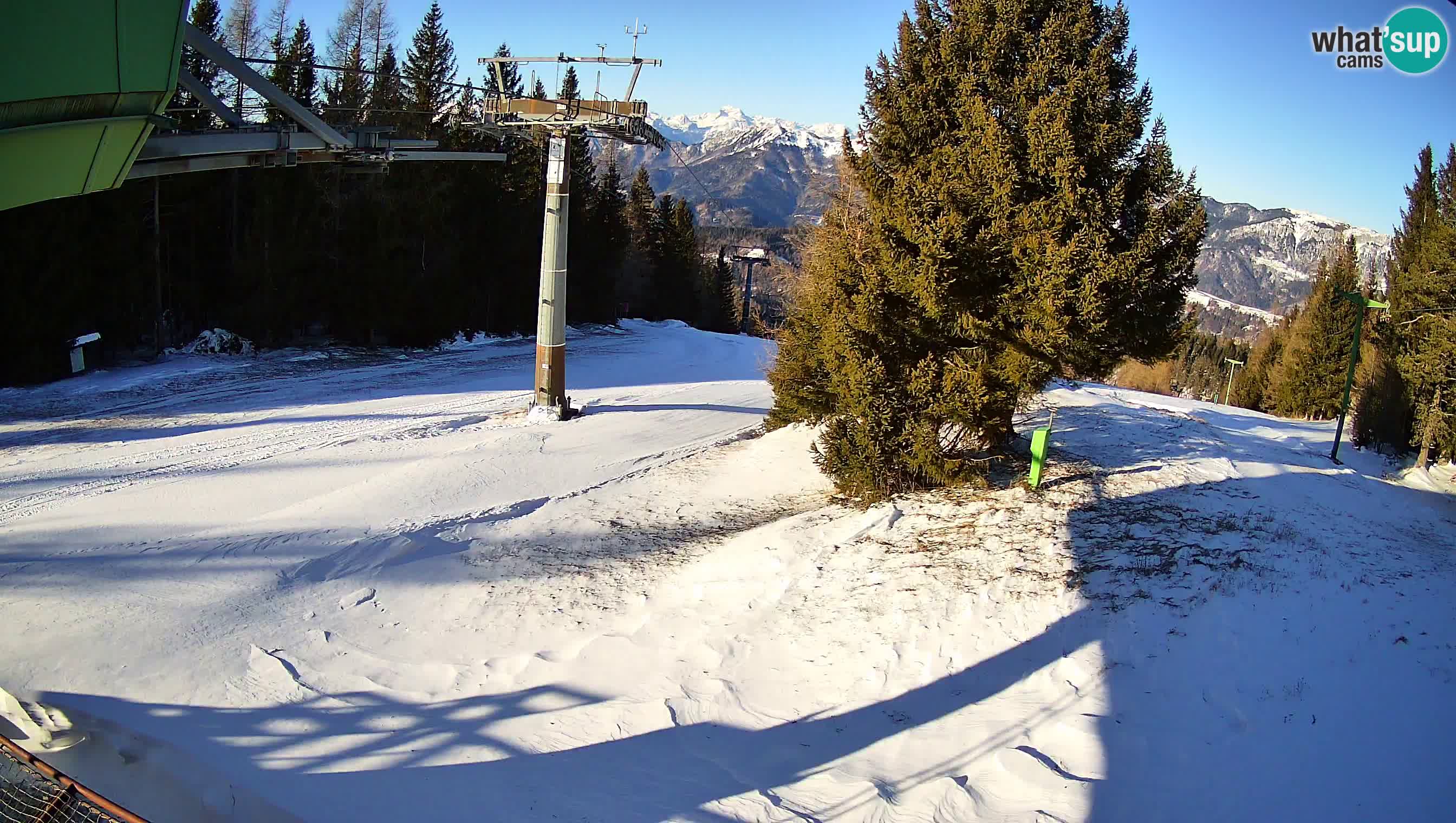 Centre de ski de Cerkno webcam Lom – Slovénie