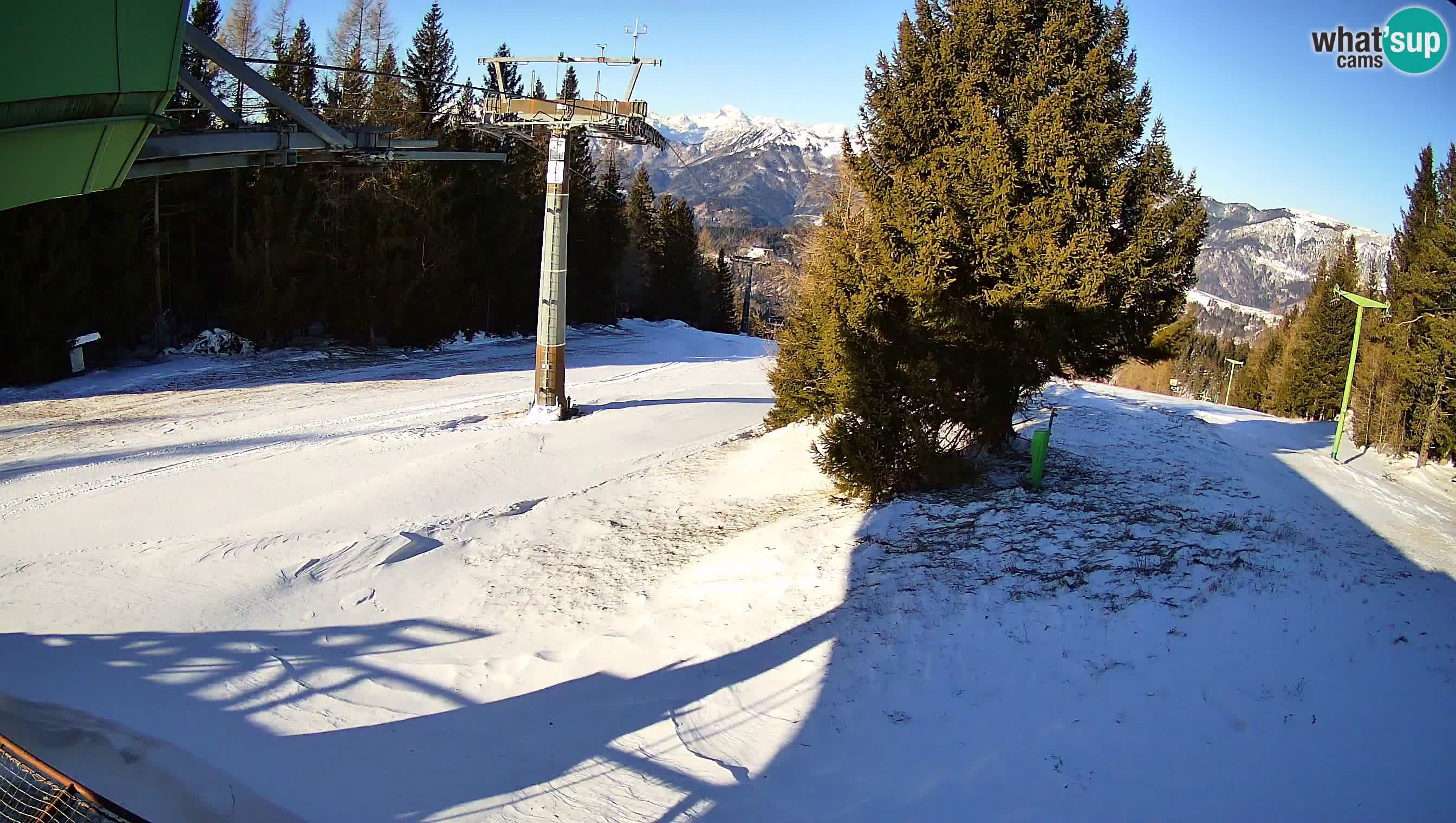 Centre de ski de Cerkno webcam Lom – Slovénie