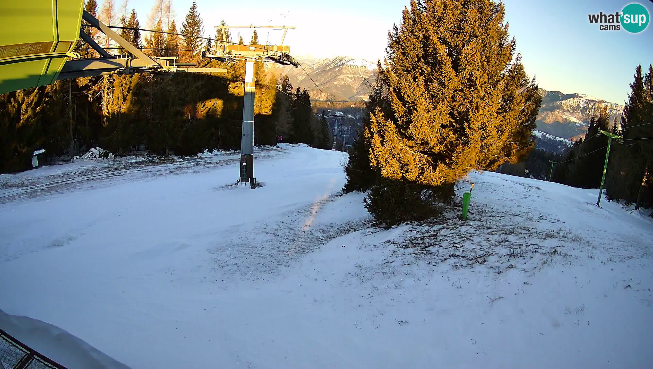 Centre de ski de Cerkno webcam Lom – Slovénie