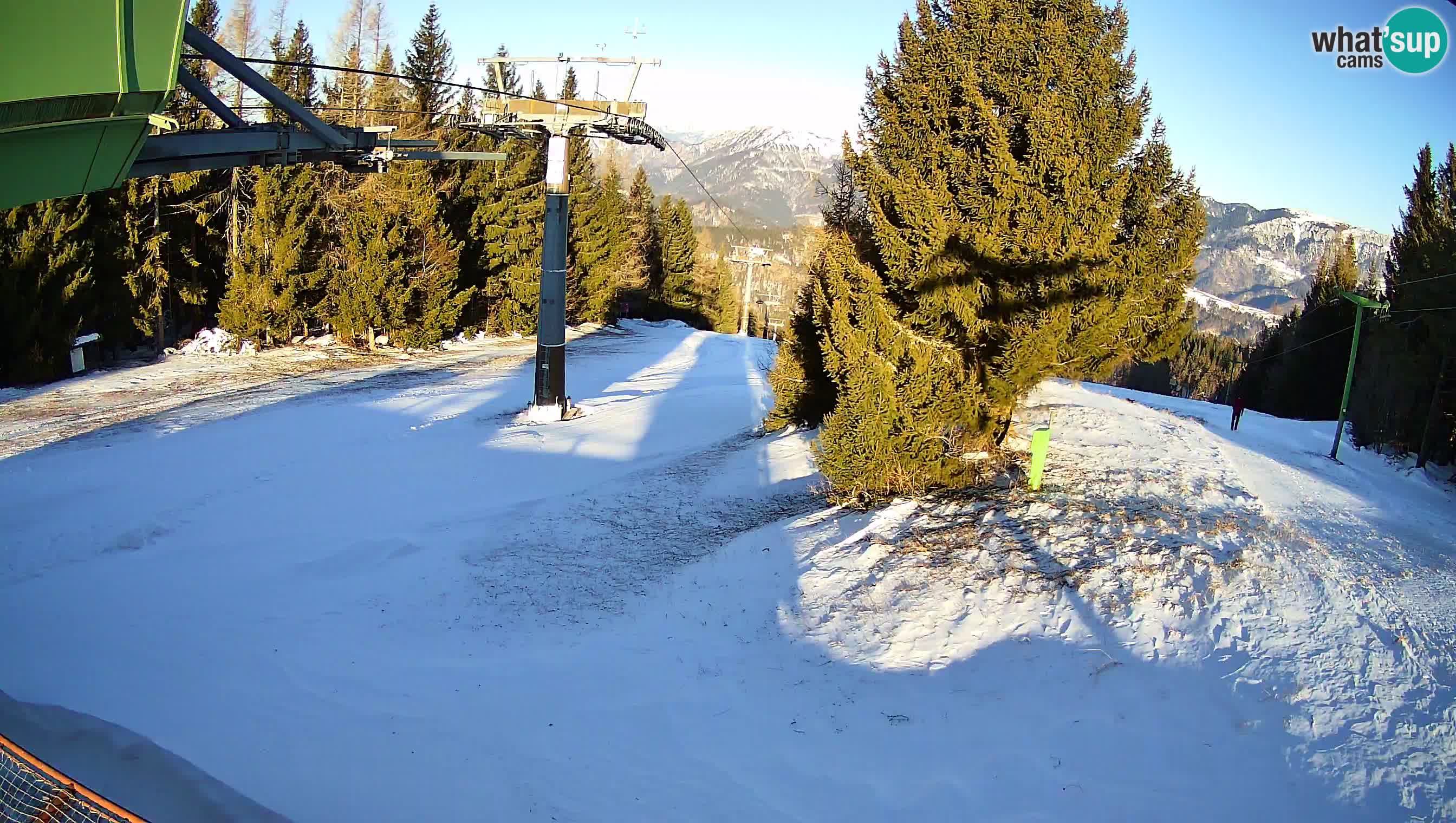 Centre de ski de Cerkno webcam Lom – Slovénie