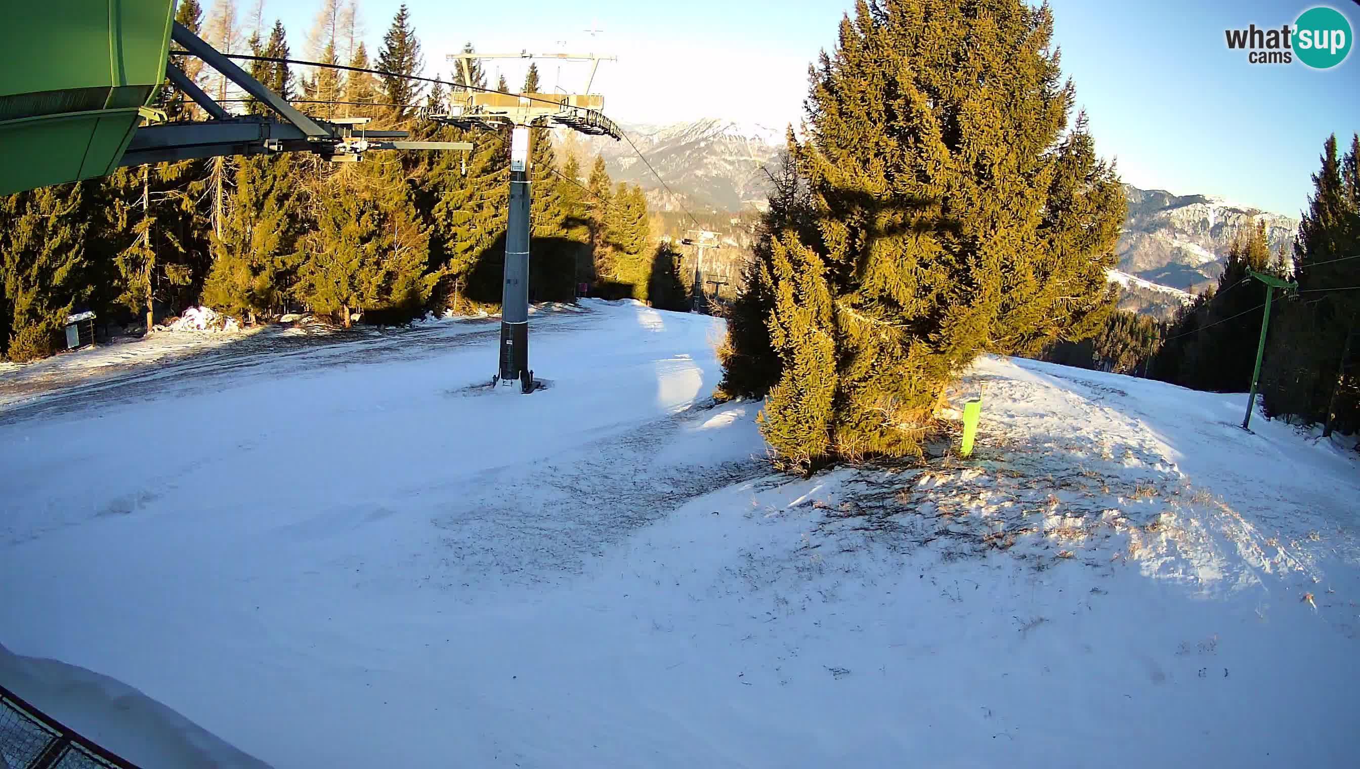 Centre de ski de Cerkno webcam Lom – Slovénie