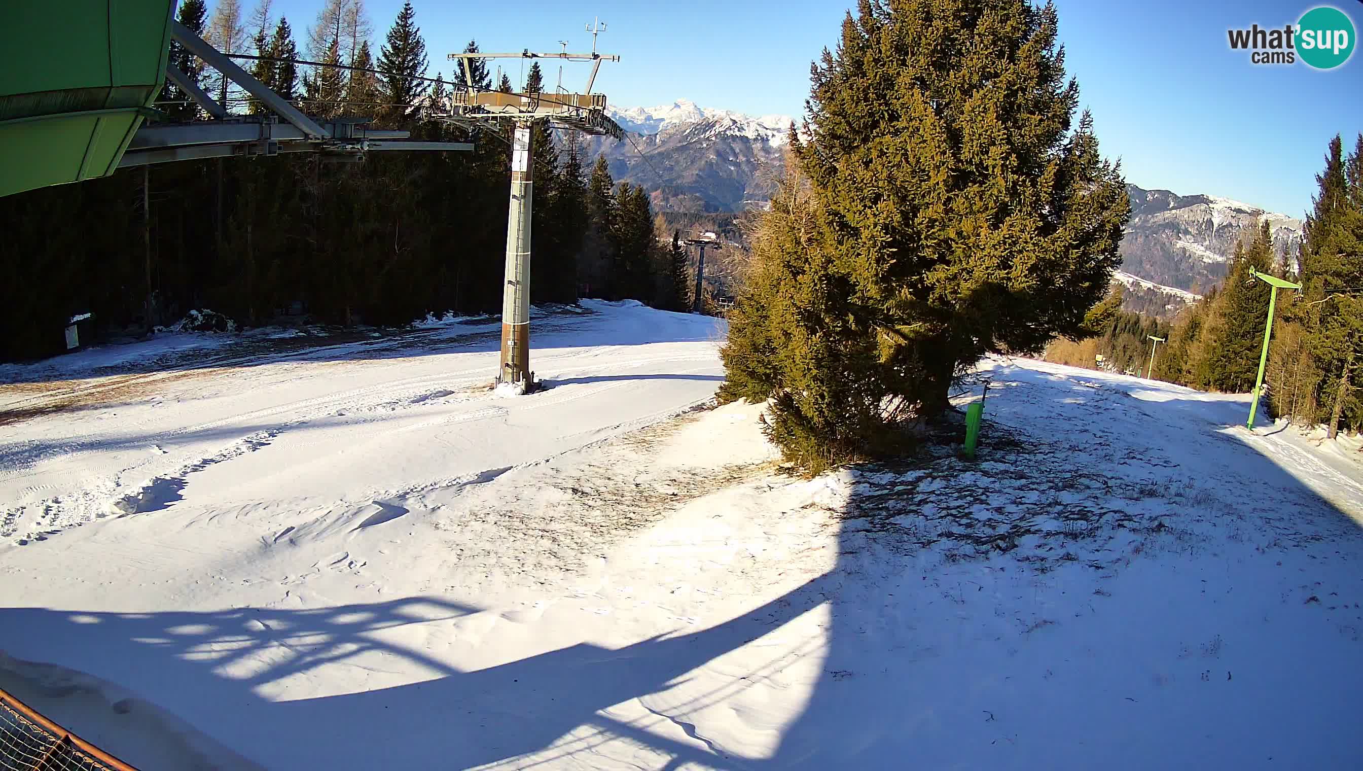 Centre de ski de Cerkno webcam Lom – Slovénie