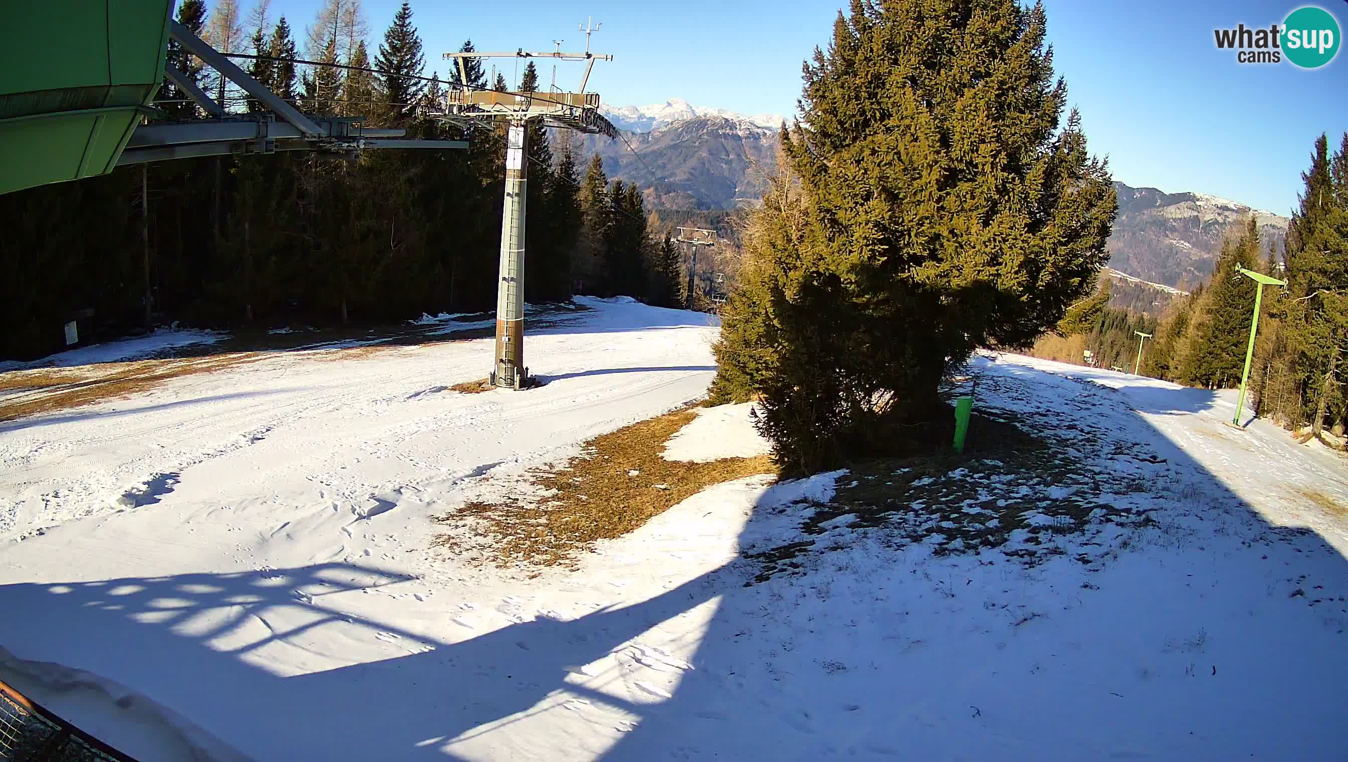 Centre de ski de Cerkno webcam Lom – Slovénie