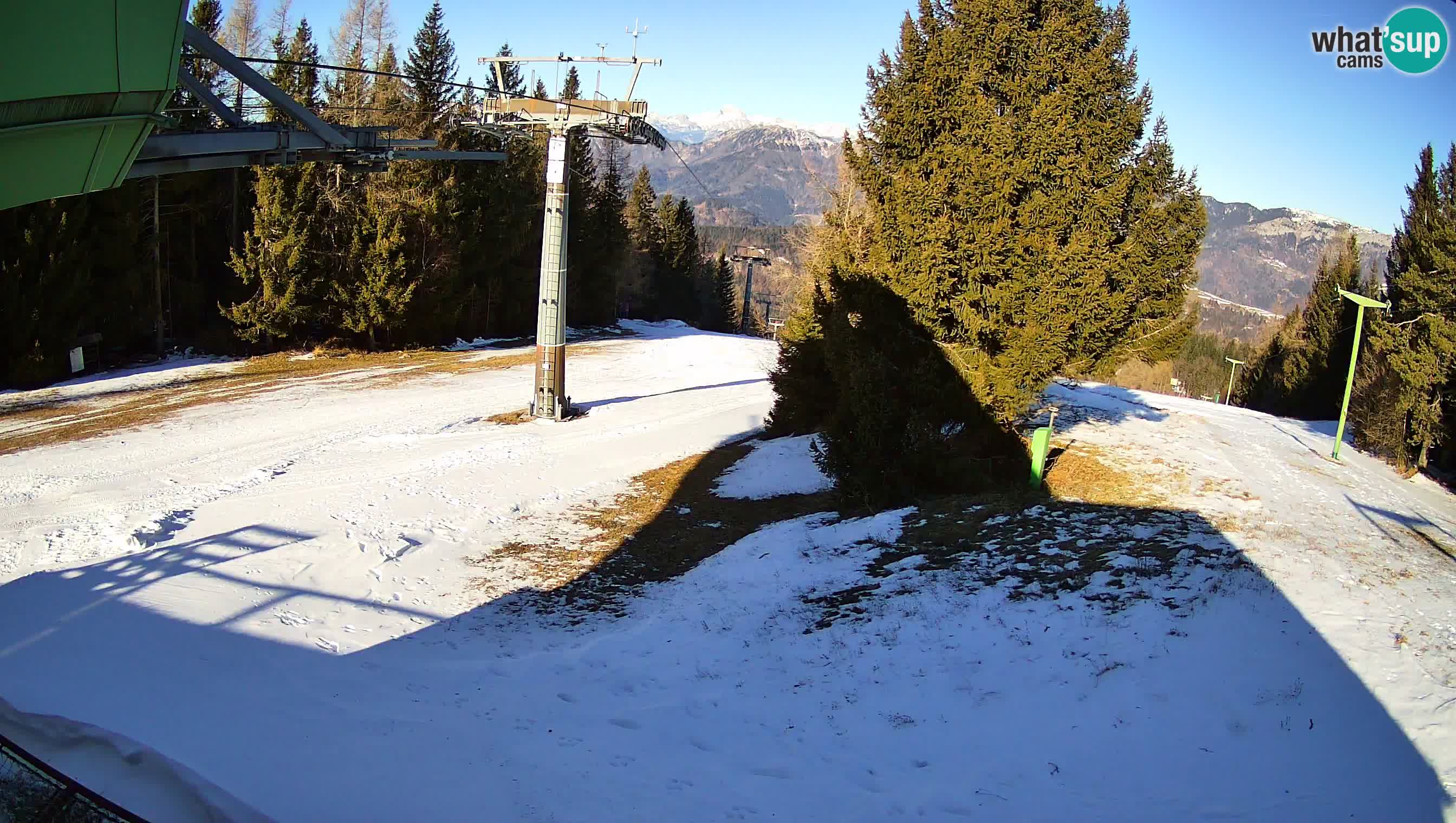 Centre de ski de Cerkno webcam Lom – Slovénie