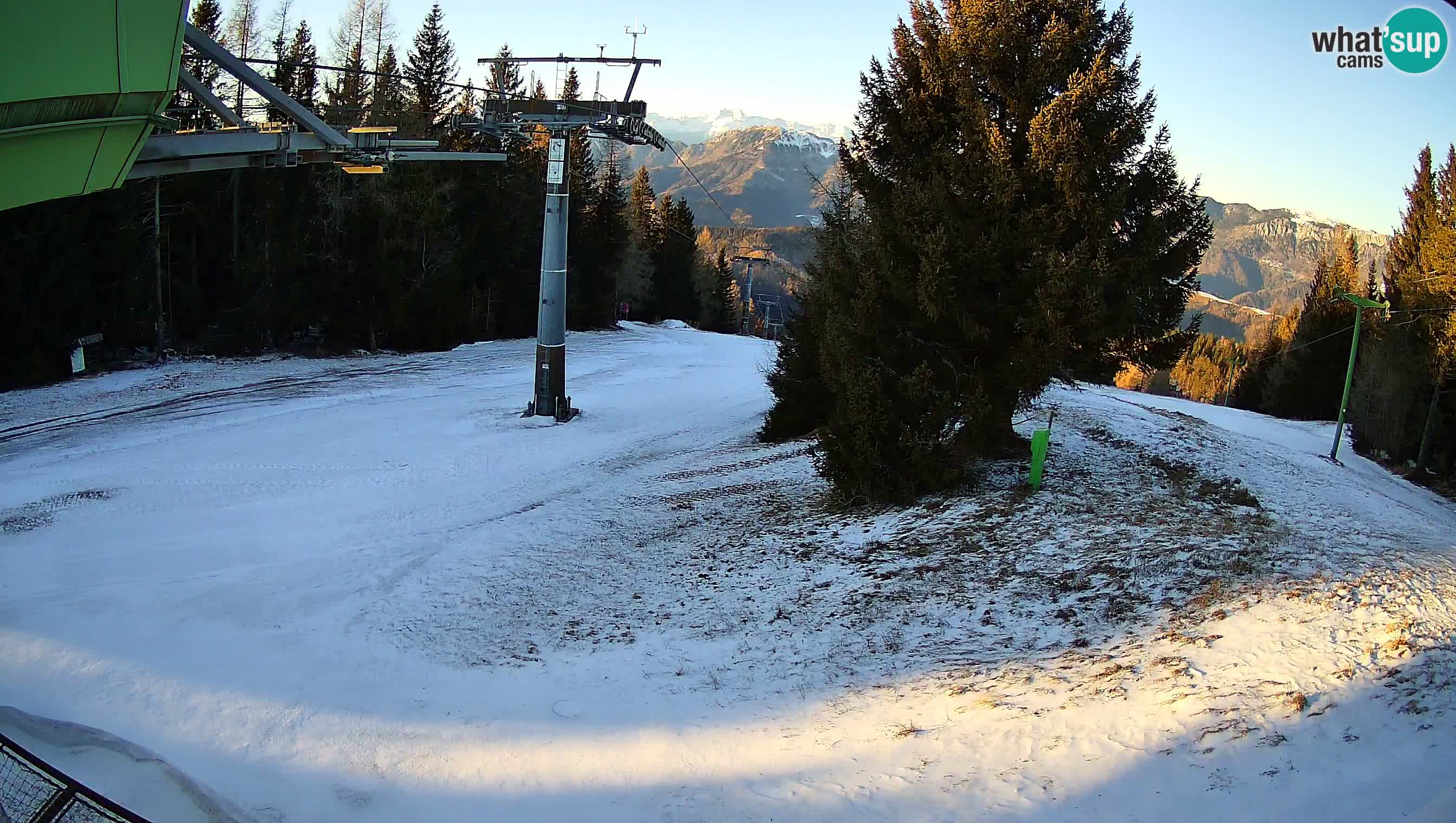 Centre de ski de Cerkno webcam Lom – Slovénie