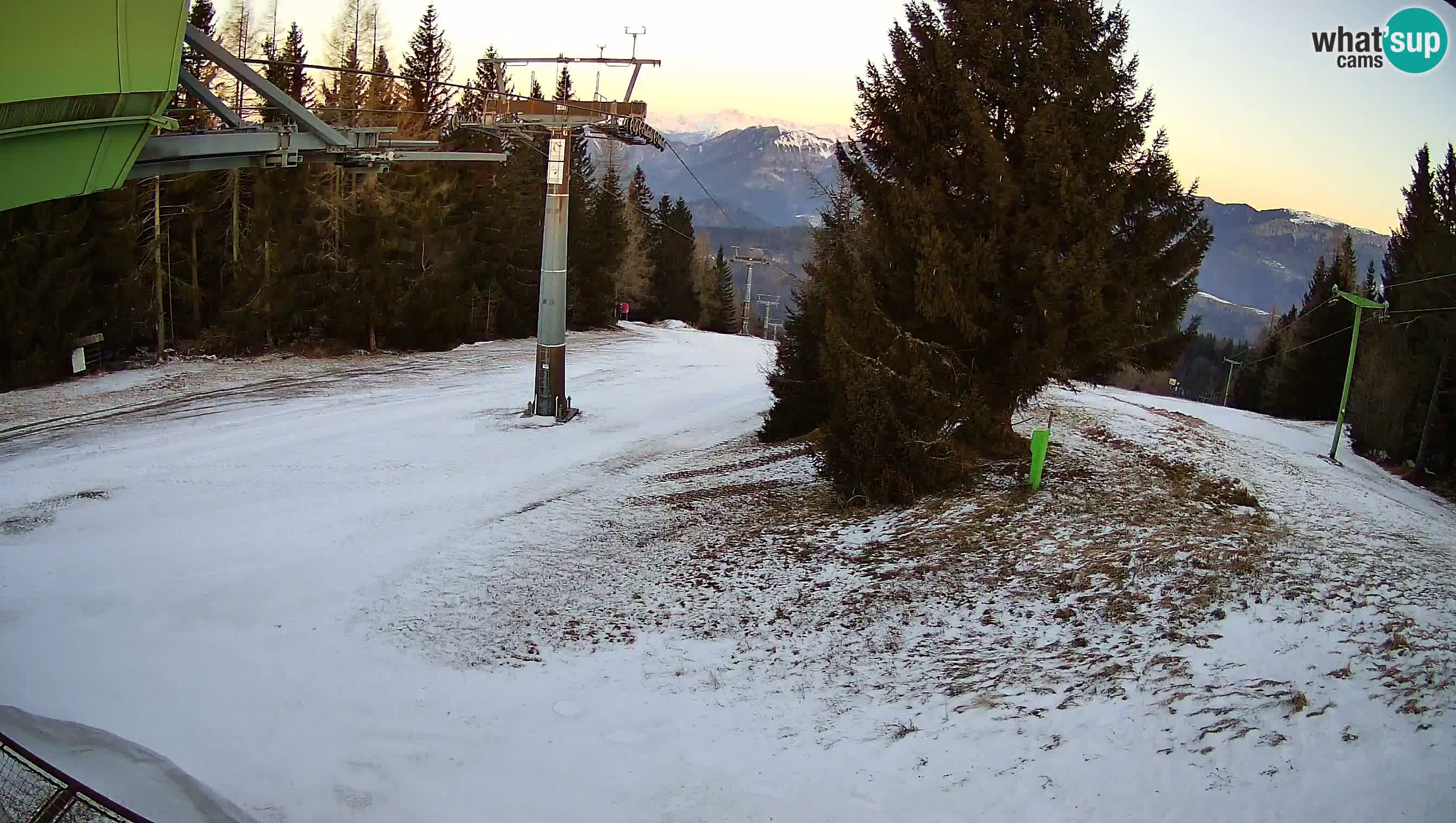 Centre de ski de Cerkno webcam Lom – Slovénie