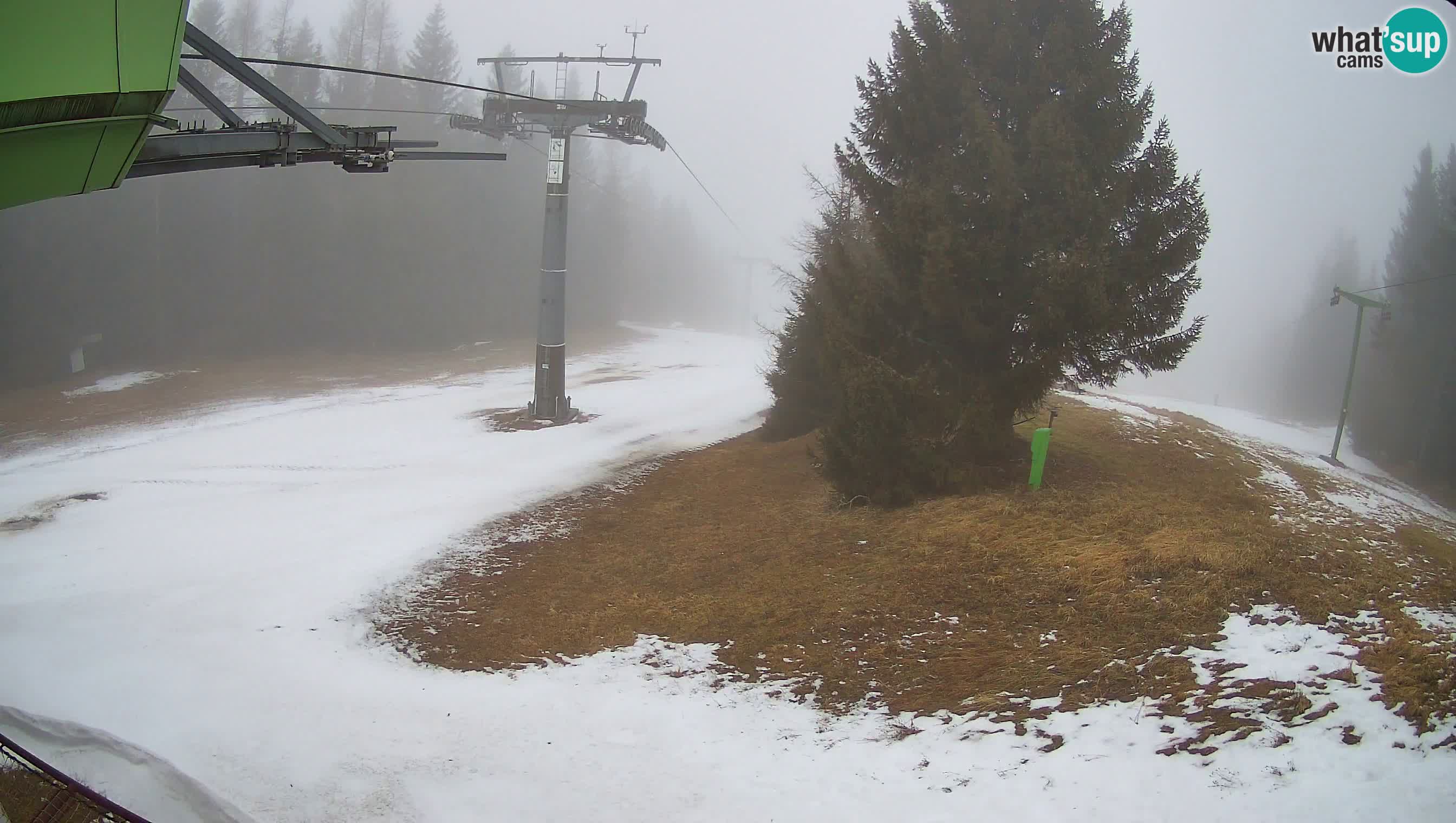 Centre de ski de Cerkno webcam Lom – Slovénie