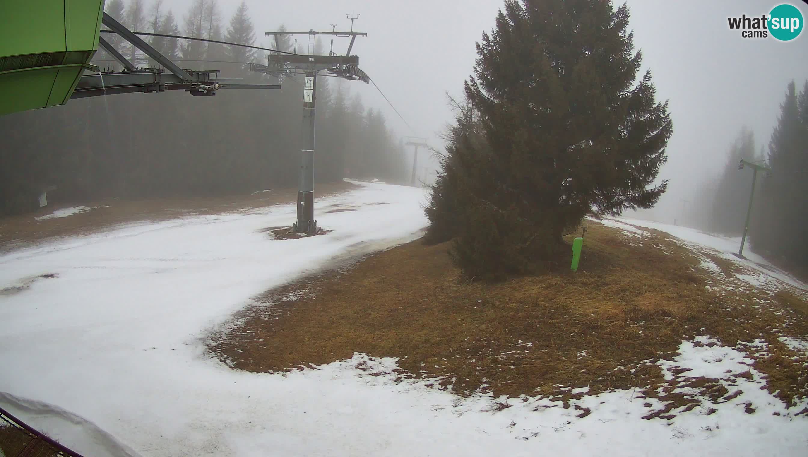 Centre de ski de Cerkno webcam Lom – Slovénie