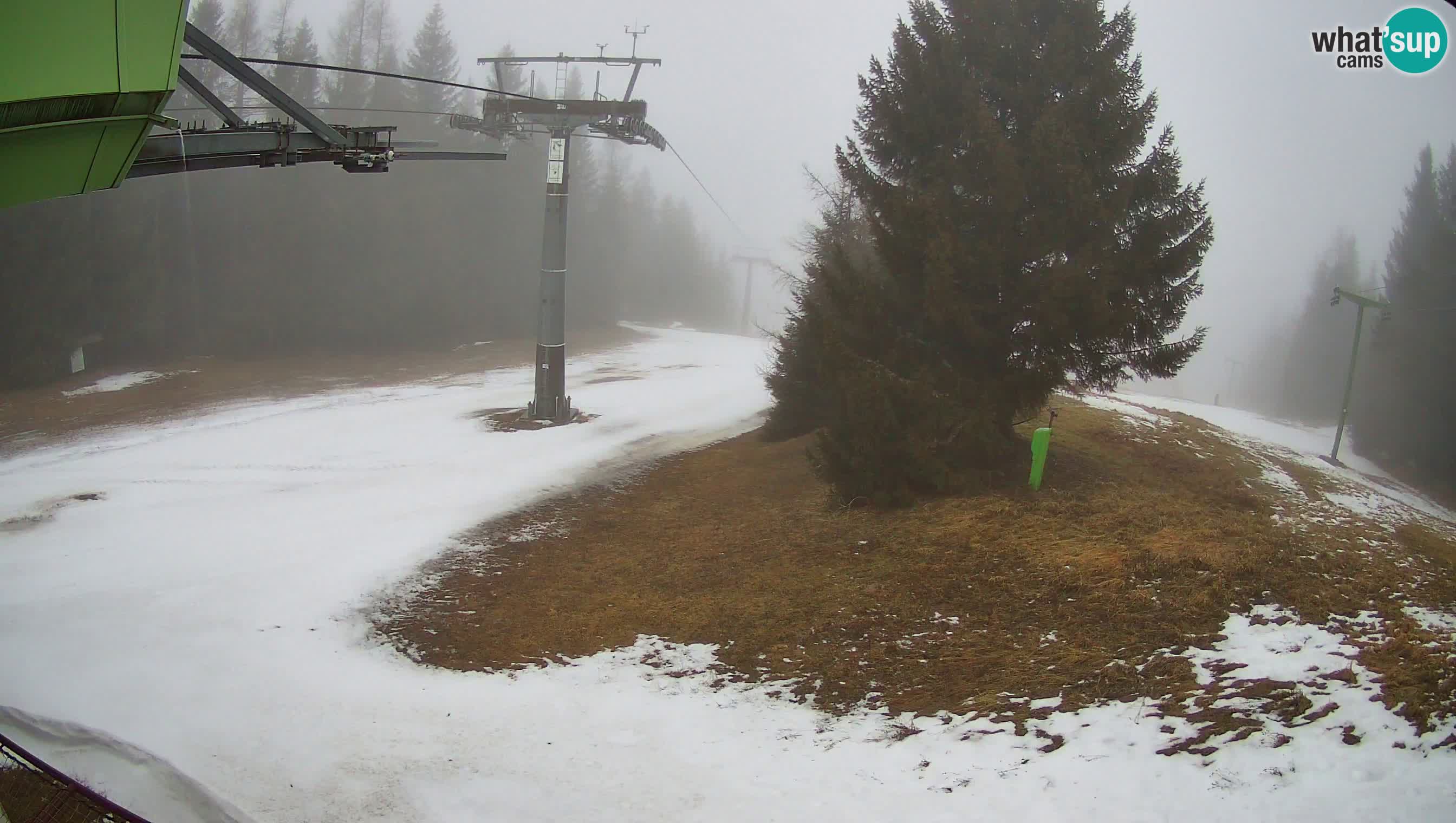 Centre de ski de Cerkno webcam Lom – Slovénie