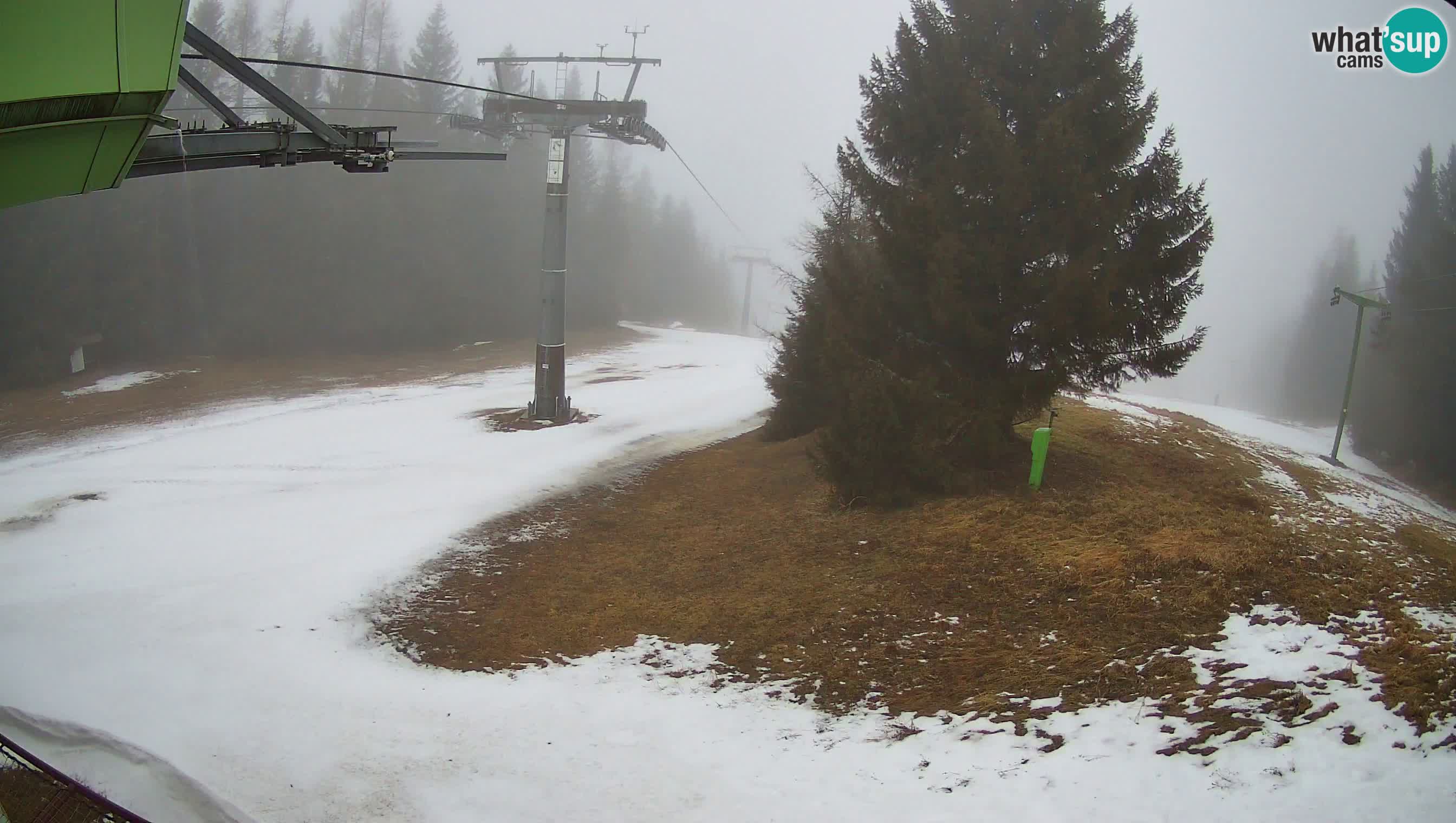 Centre de ski de Cerkno webcam Lom – Slovénie