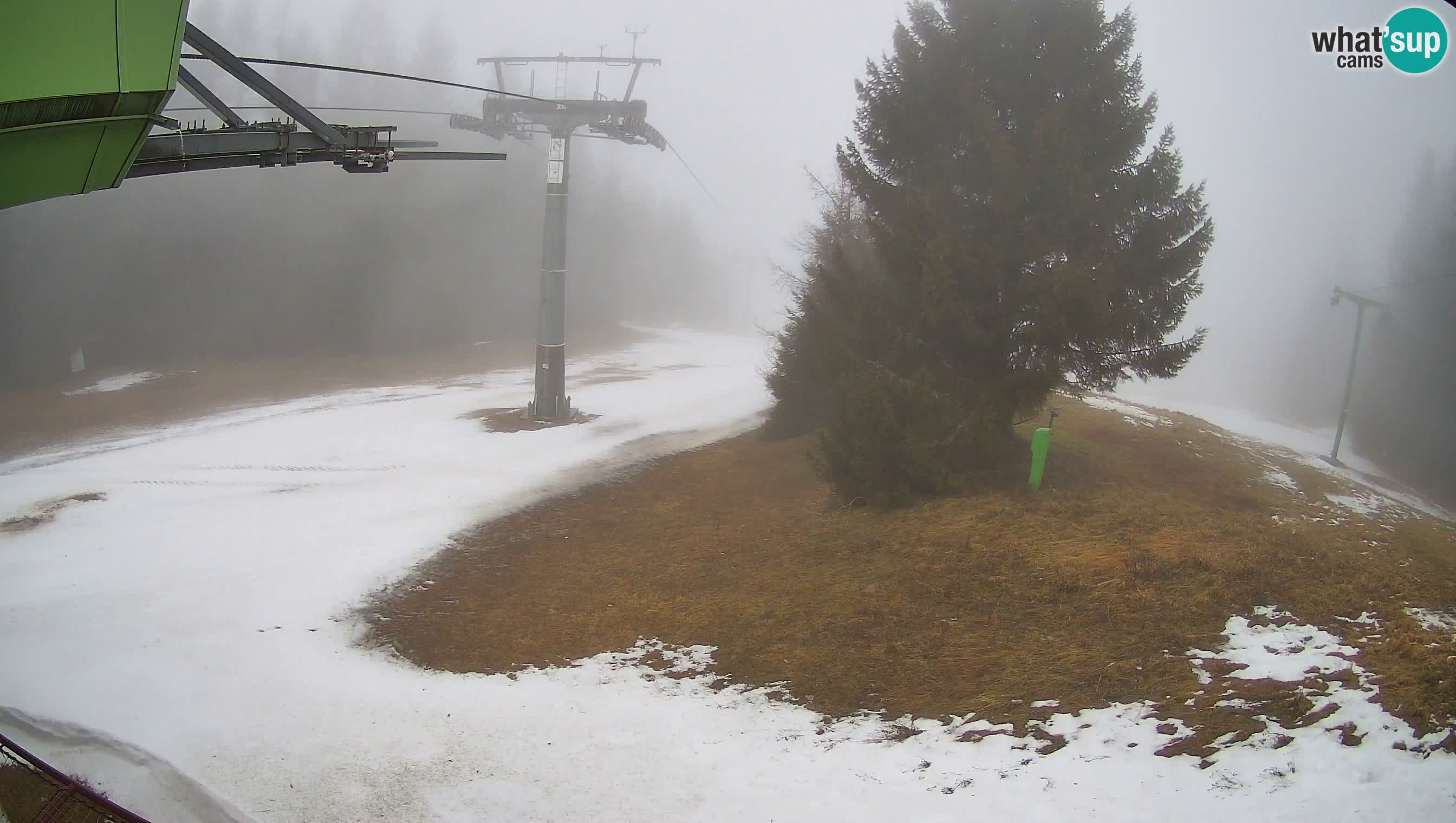 Centre de ski de Cerkno webcam Lom – Slovénie