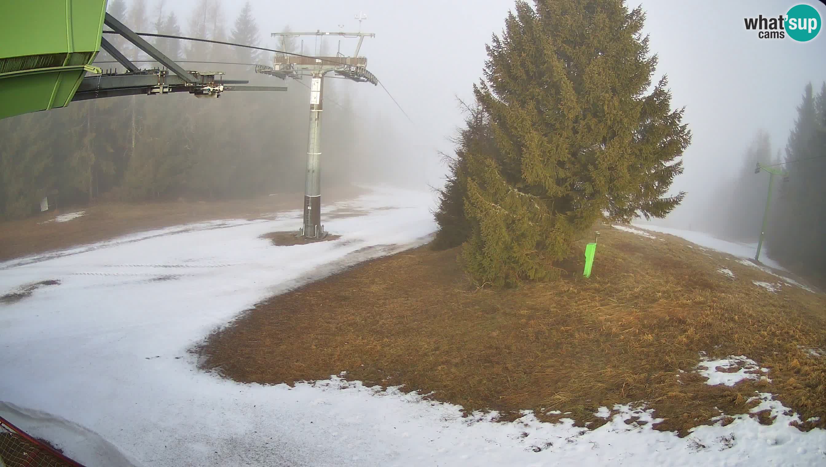 Centre de ski de Cerkno webcam Lom – Slovénie