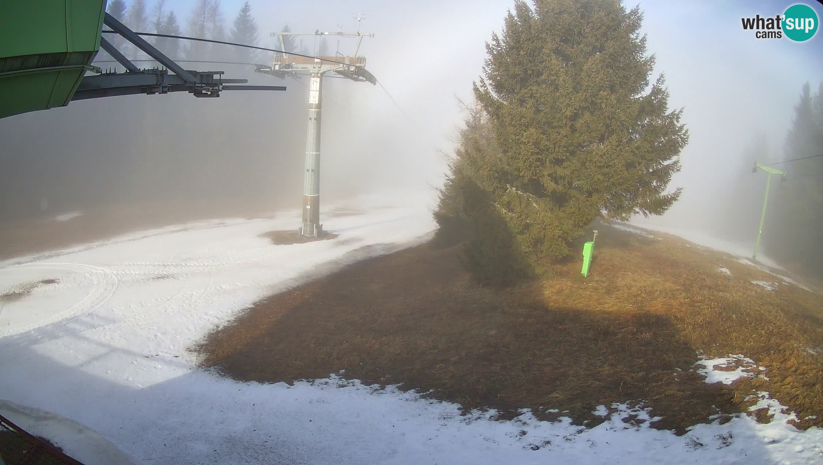 Skijalište Cerkno web kamera Lom – Slovenija