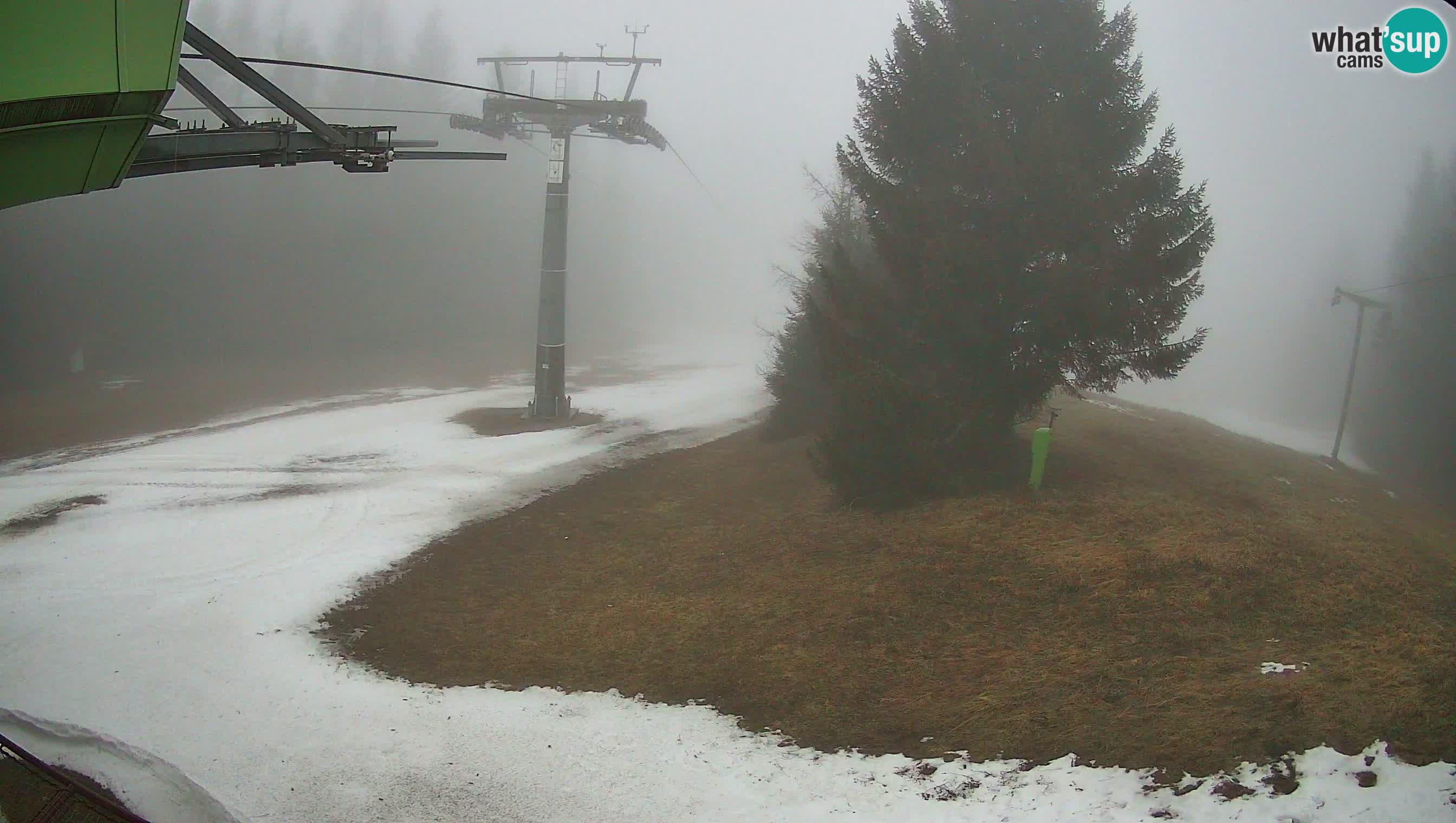 Centre de ski de Cerkno webcam Lom – Slovénie