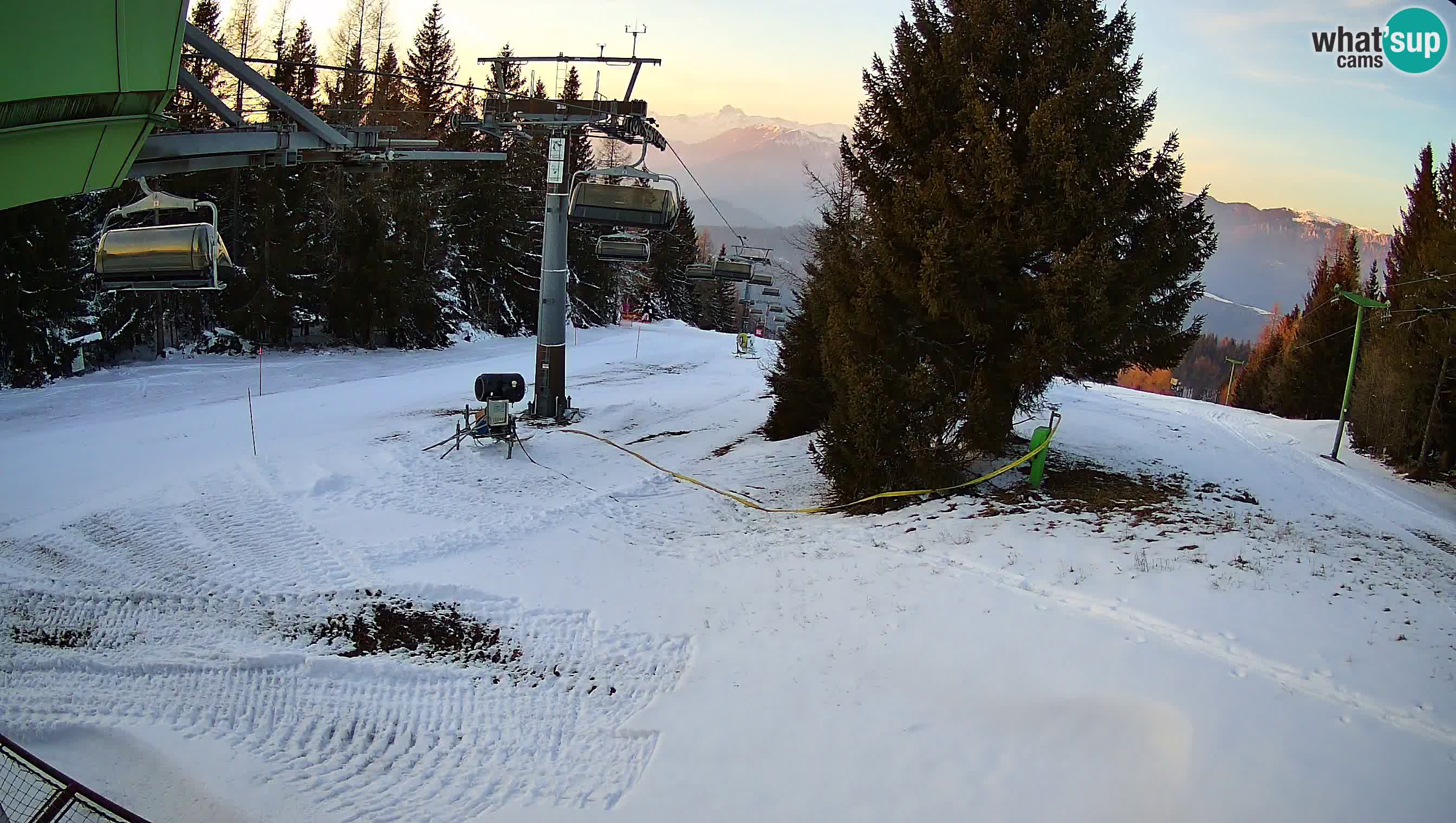 Centre de ski de Cerkno webcam Lom – Slovénie