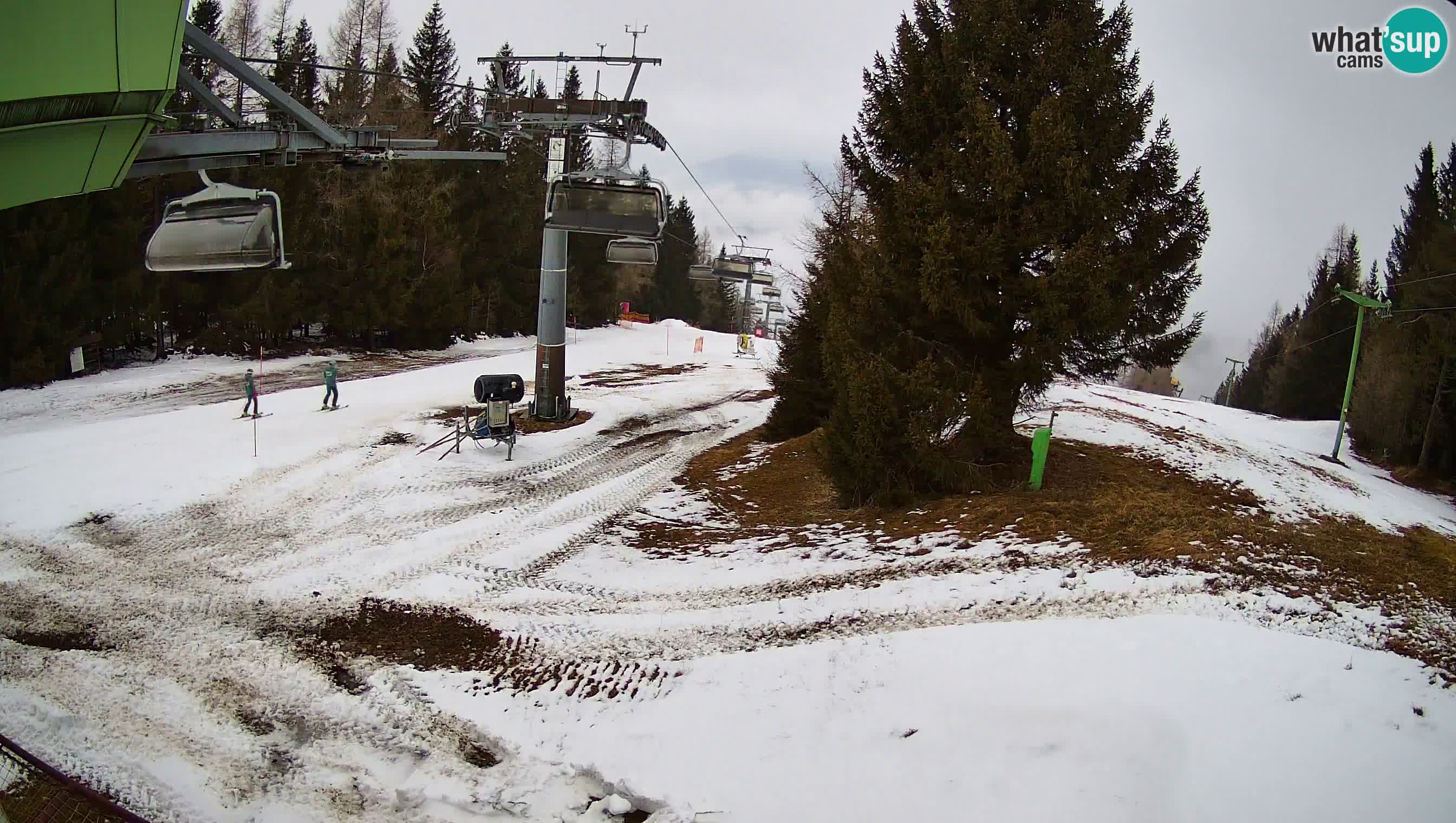 Centre de ski de Cerkno webcam Lom – Slovénie