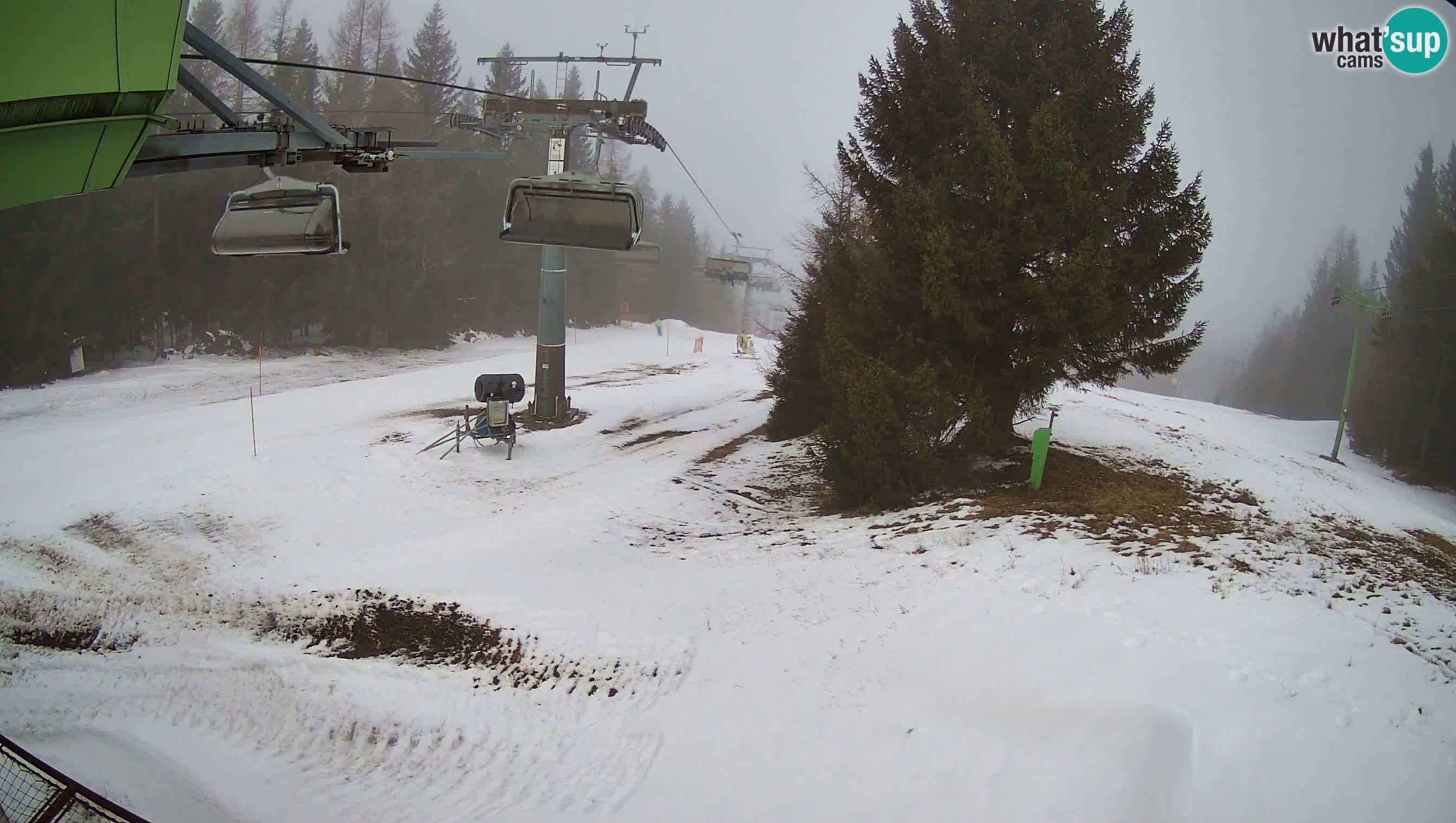 Centre de ski de Cerkno webcam Lom – Slovénie