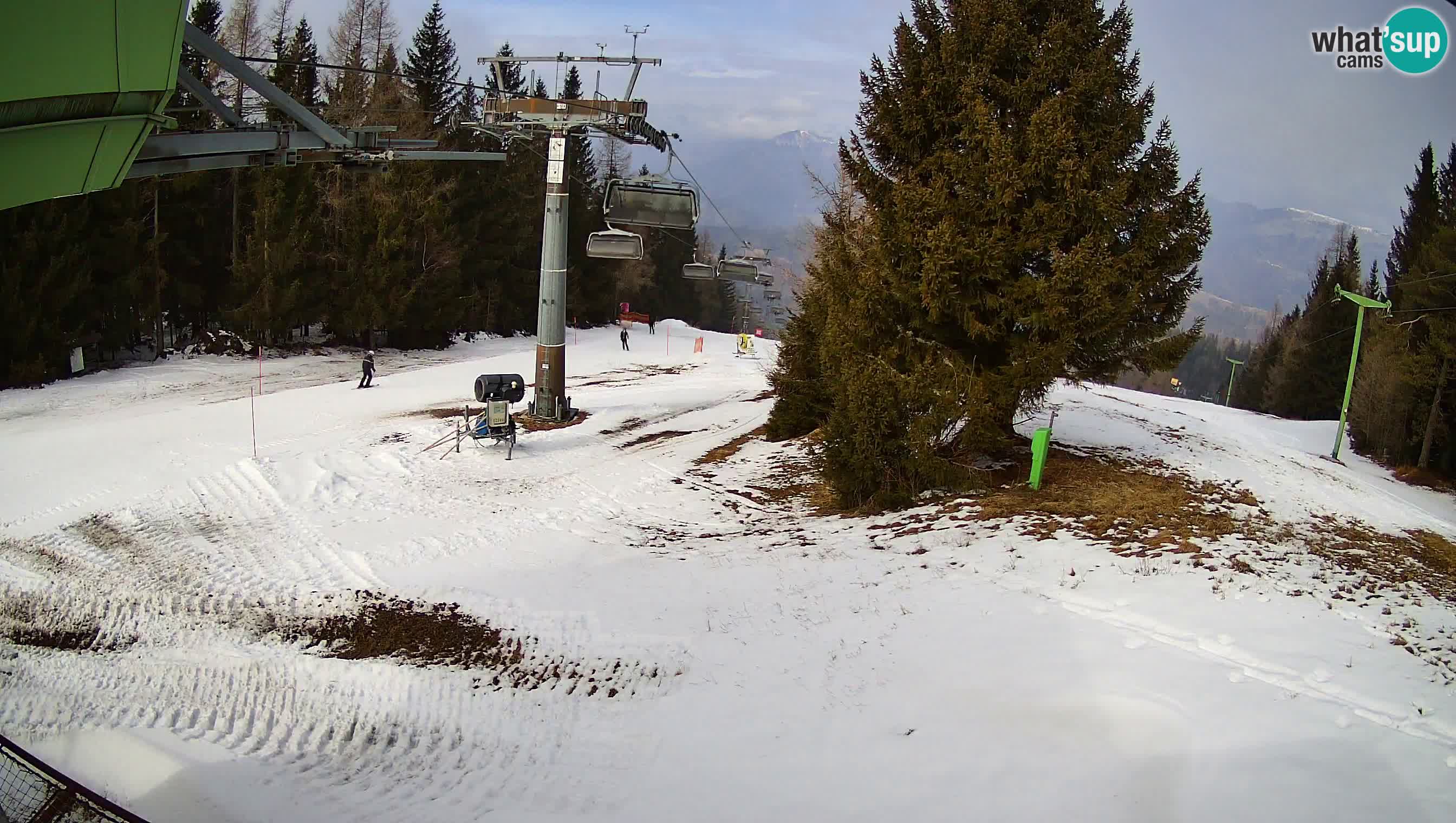 Centre de ski de Cerkno webcam Lom – Slovénie