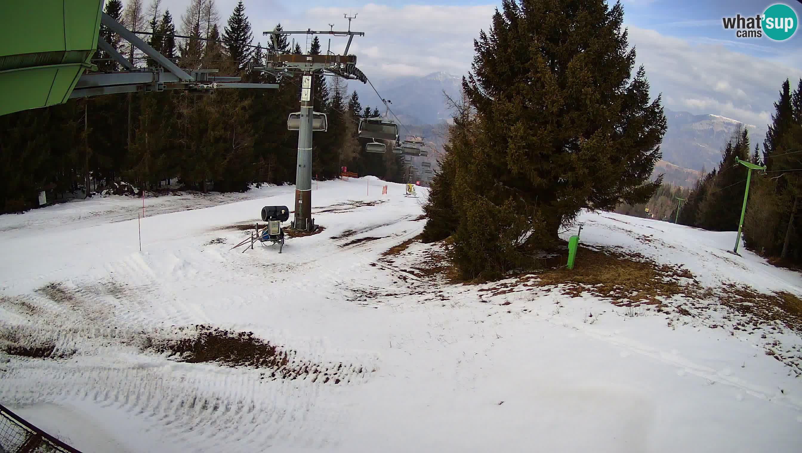 Cámara en vivo Estación de esquí de Cerkno Lom – Eslovenia