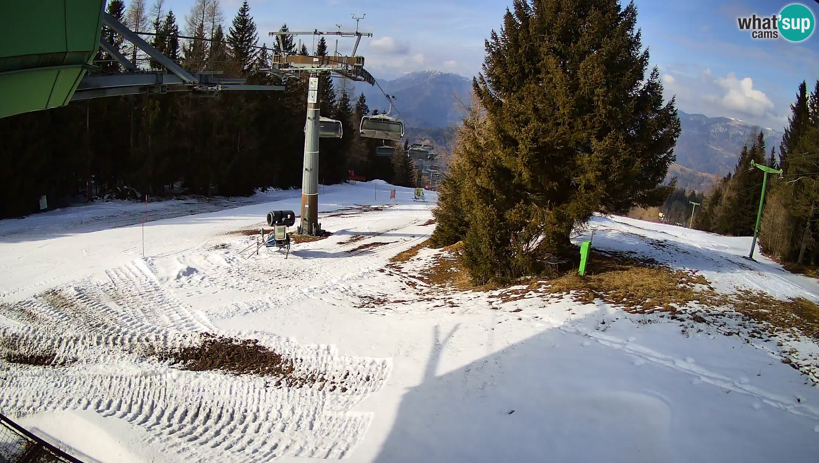 Centre de ski de Cerkno webcam Lom – Slovénie