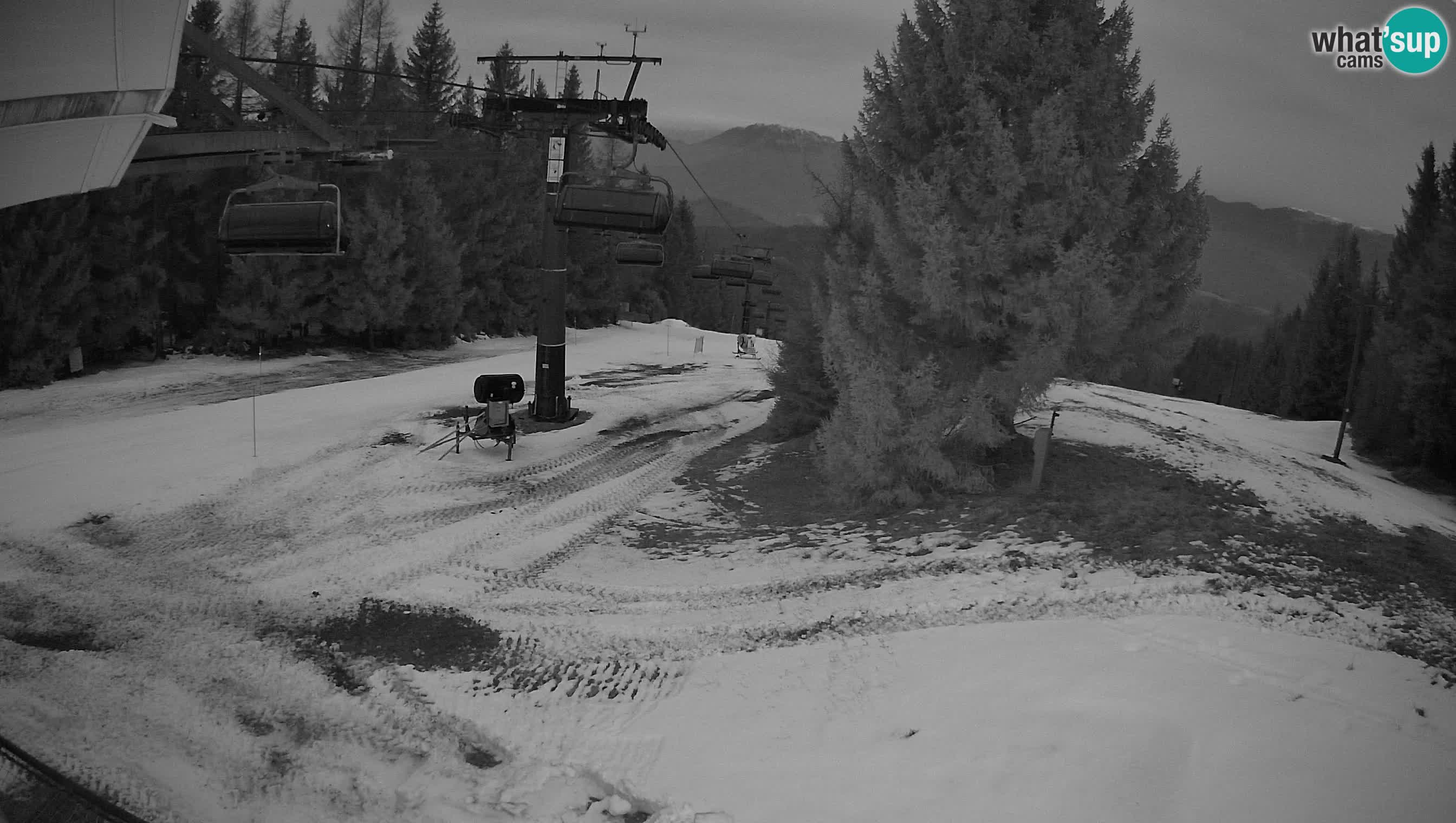 Centre de ski de Cerkno webcam Lom – Slovénie