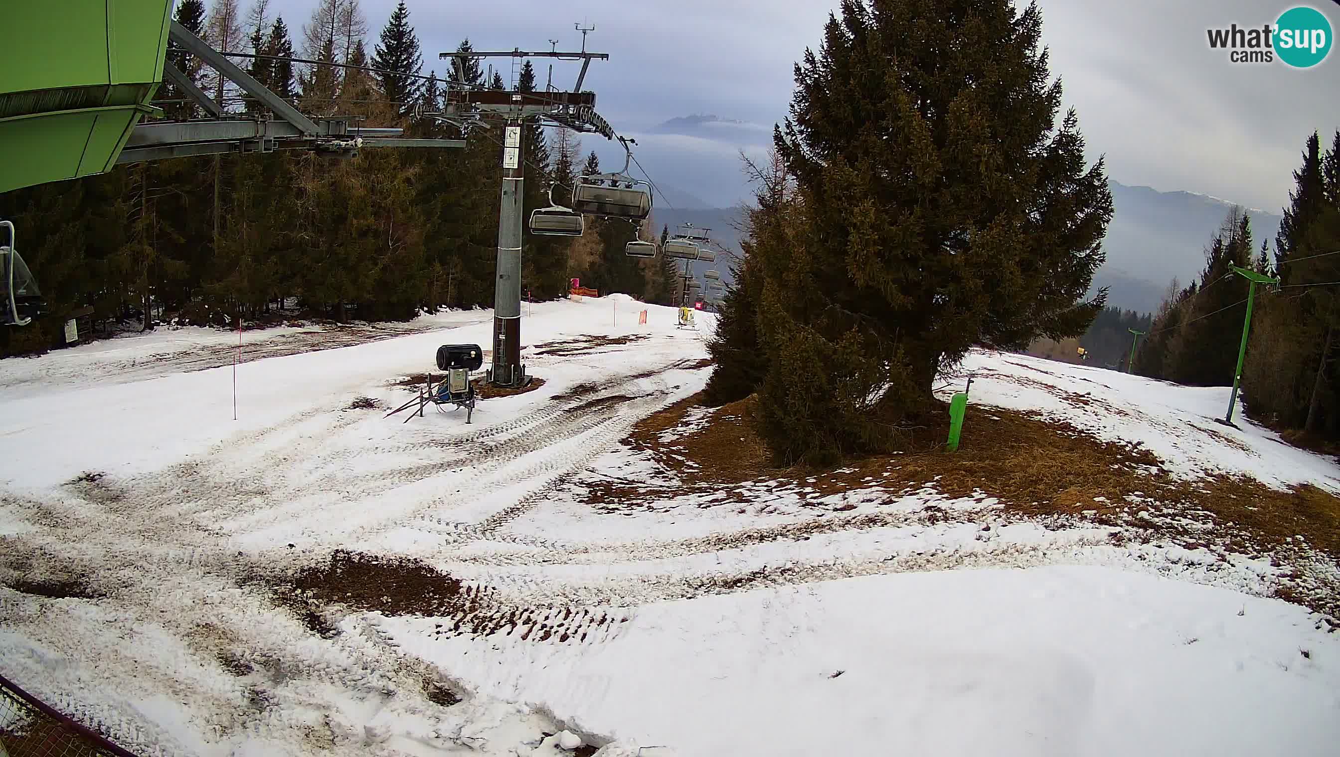 Centre de ski de Cerkno webcam Lom – Slovénie