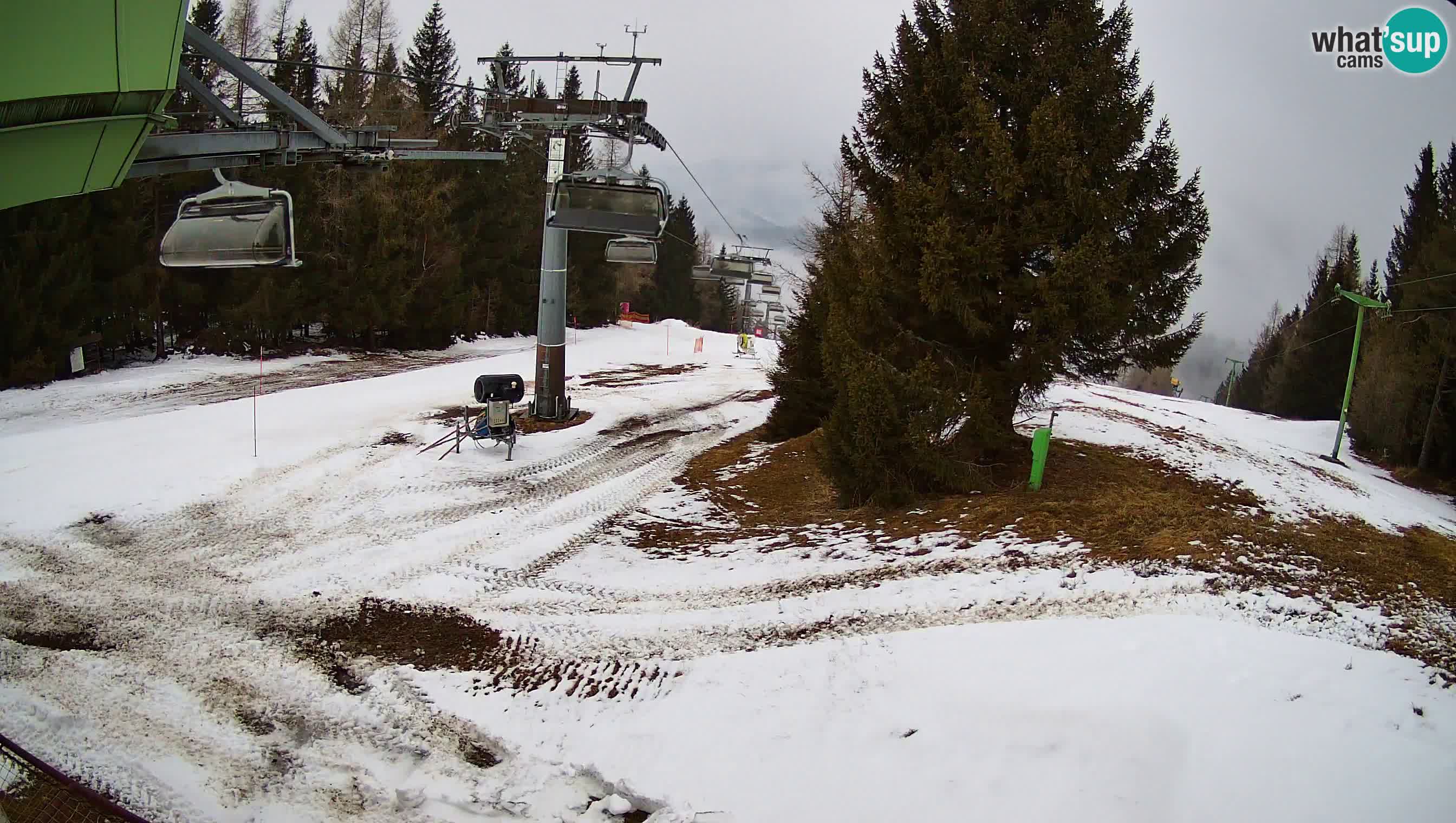 Skijalište Cerkno web kamera Lom – Slovenija