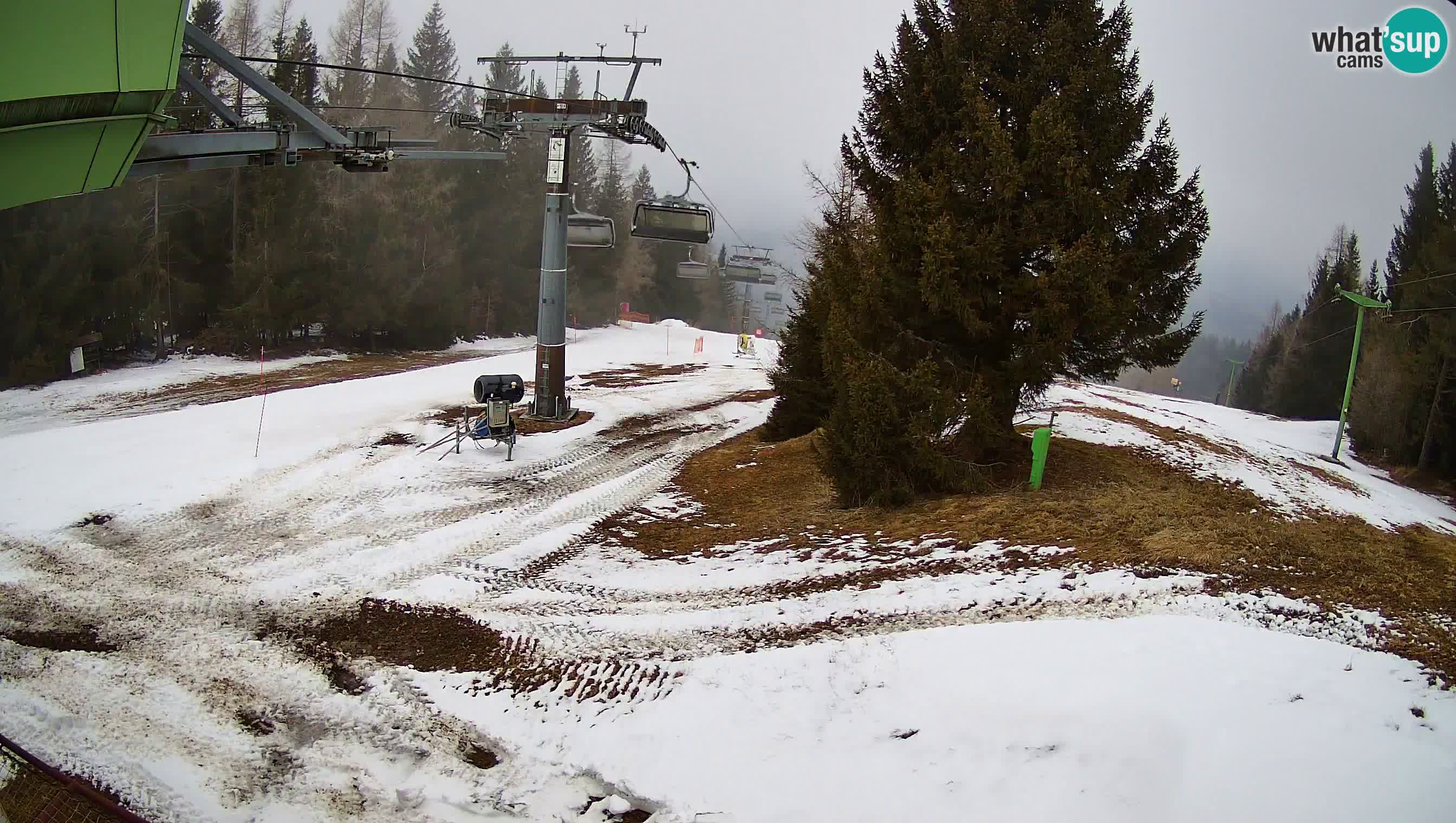 Cámara en vivo Estación de esquí de Cerkno Lom – Eslovenia